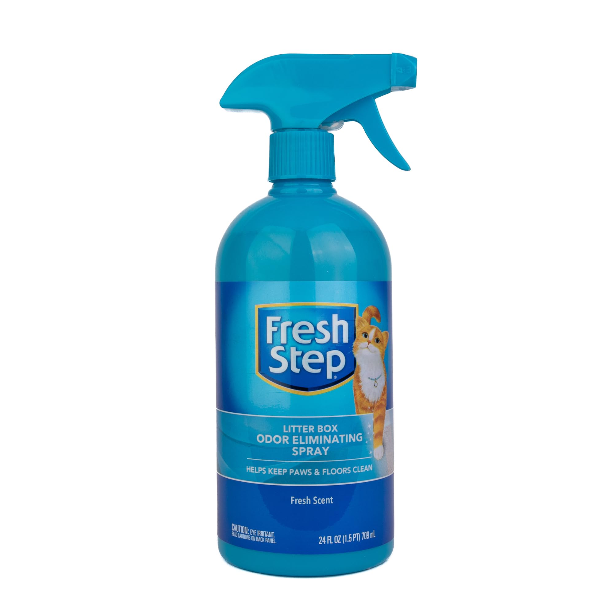 Fresh Step Cat Litter Box Odor Eliminating Spray | Cat Deodorizer Spray For Litter Box | Odor Neutralizing Cat Product | 24 Ounc