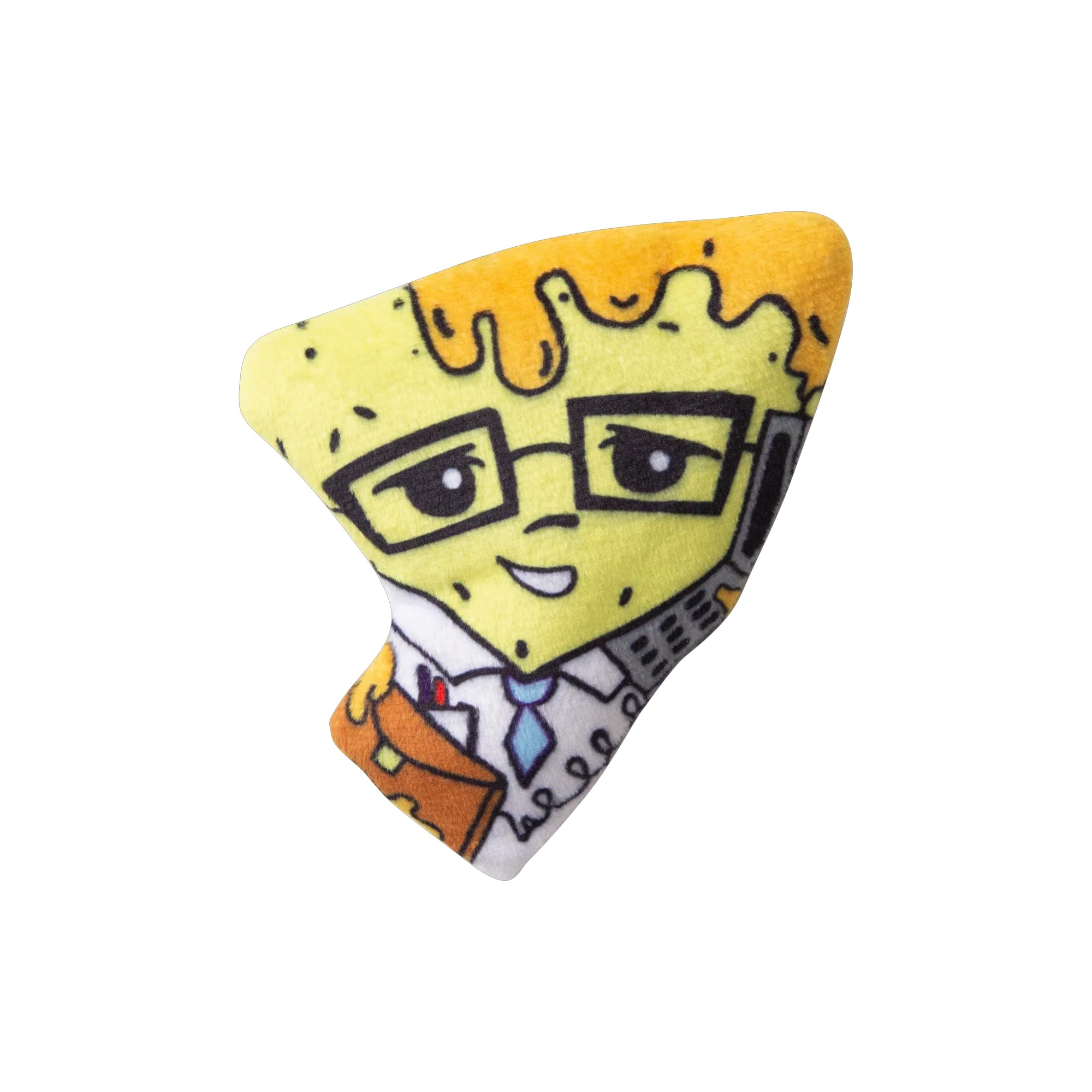 Snug Arooz Nacho Man Plush Cat Toy With Catnip & Repair Patch - Crinkle Sounds & Squeaker - Engaging Toy For Active Cats