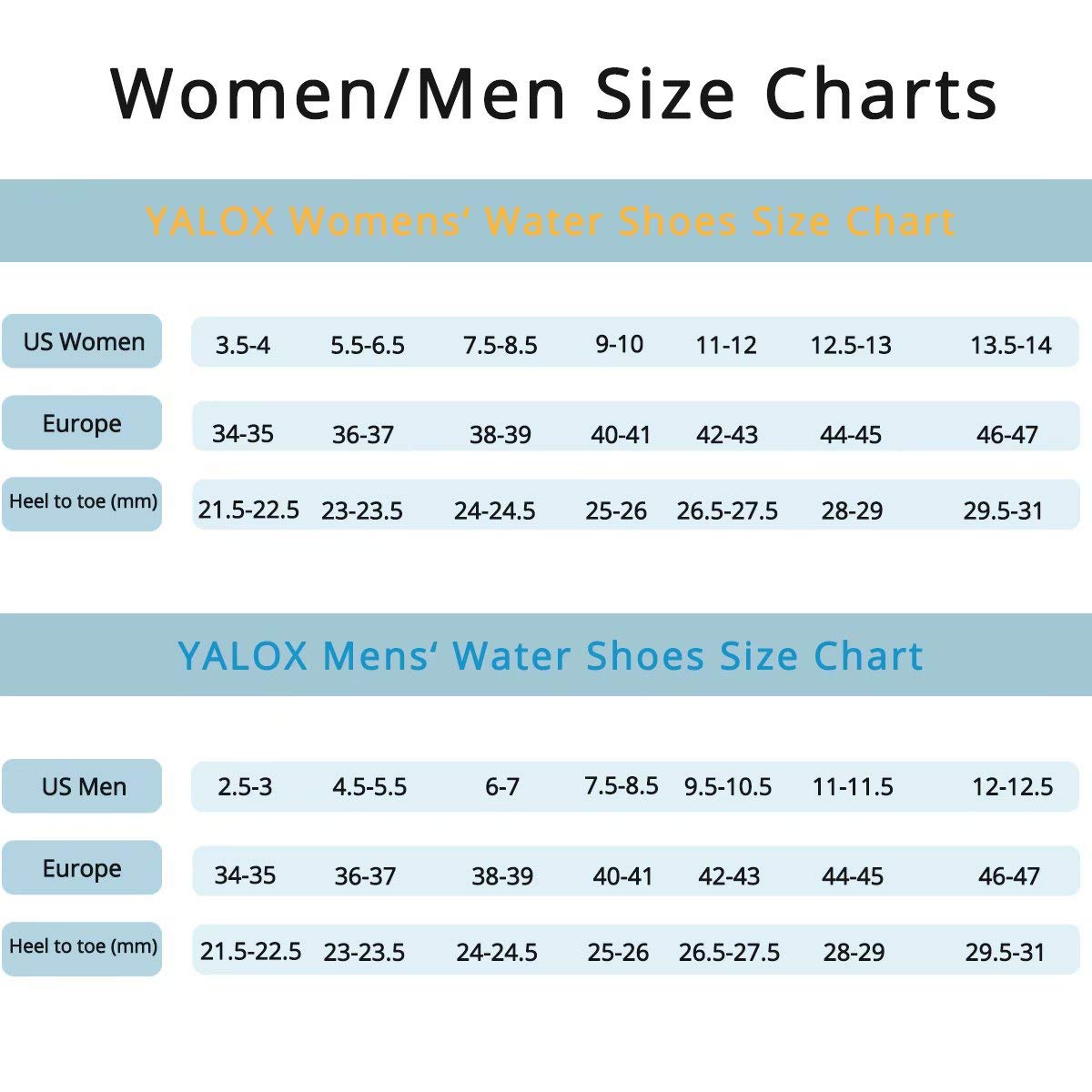 Yalox Water Shoes Womens Mens Outdoor Beach Swimming Aqua Socks Quick-Dry Barefoot Shoes Surfing Yoga Pool Exercise(Black,3839Eu