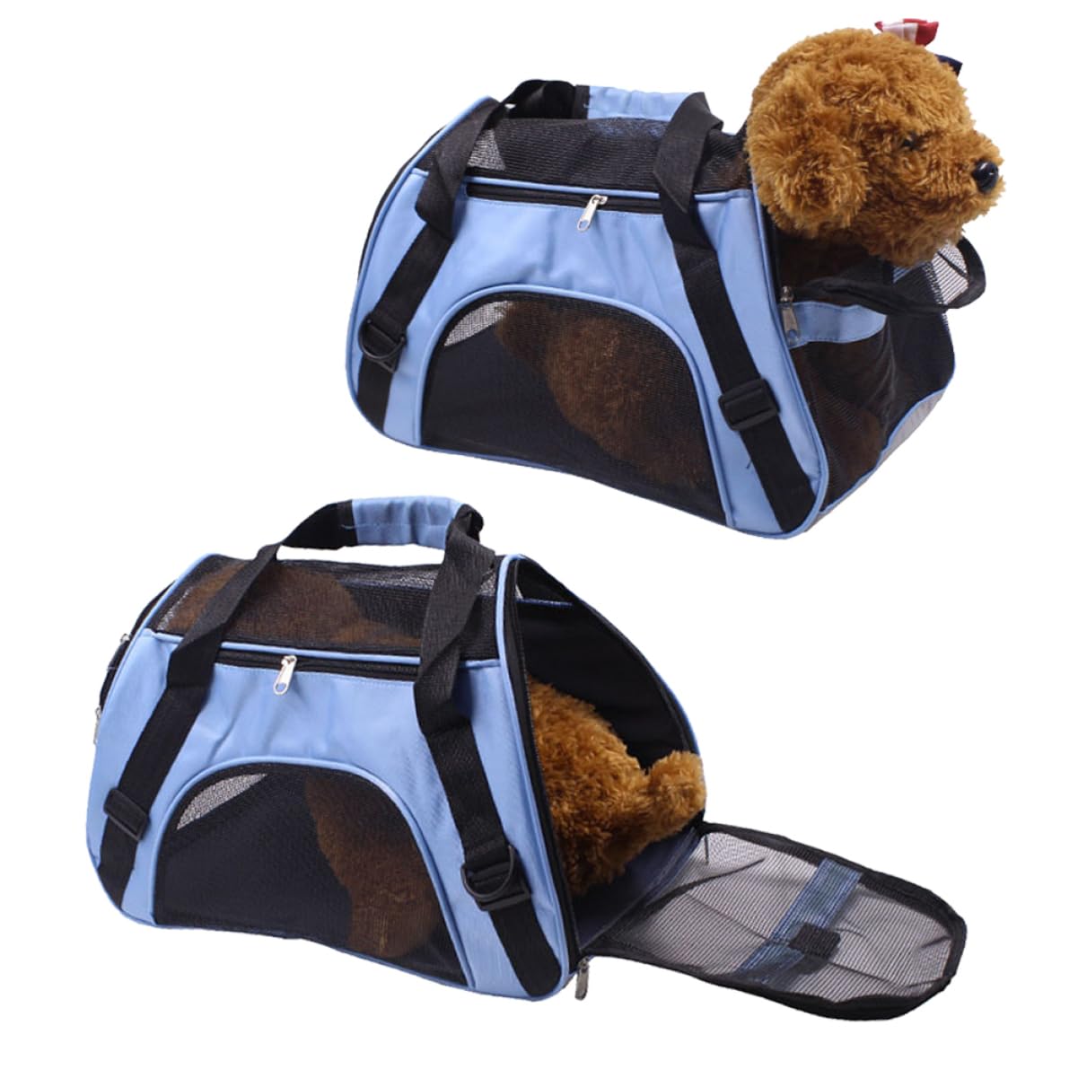 Yardwe Portable Dog Carrier Backpack Mesh Pet Travel Bag for Dogs Safe Comfortable Travel for Pet