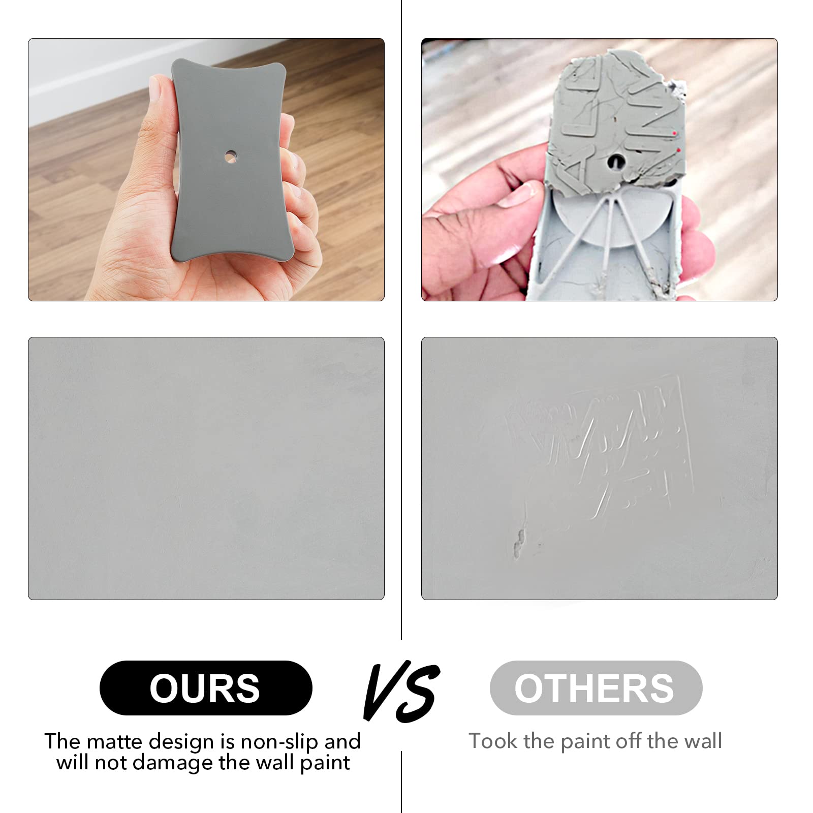 Baby Gate Wall Protector 4 Pack Dog Gates Wall Cups Protect Walls & Doorways From Pet For Child Pressure Mounted Stair Safety Gate- Fit All Safety Gate