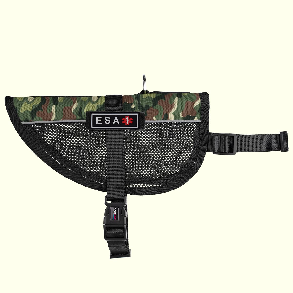 Dogline Maxaire Vest Esa Removable Rubber Patches Adjustable Harness Reflective For Puppies Small Medium And Large Dogs 13 By 16