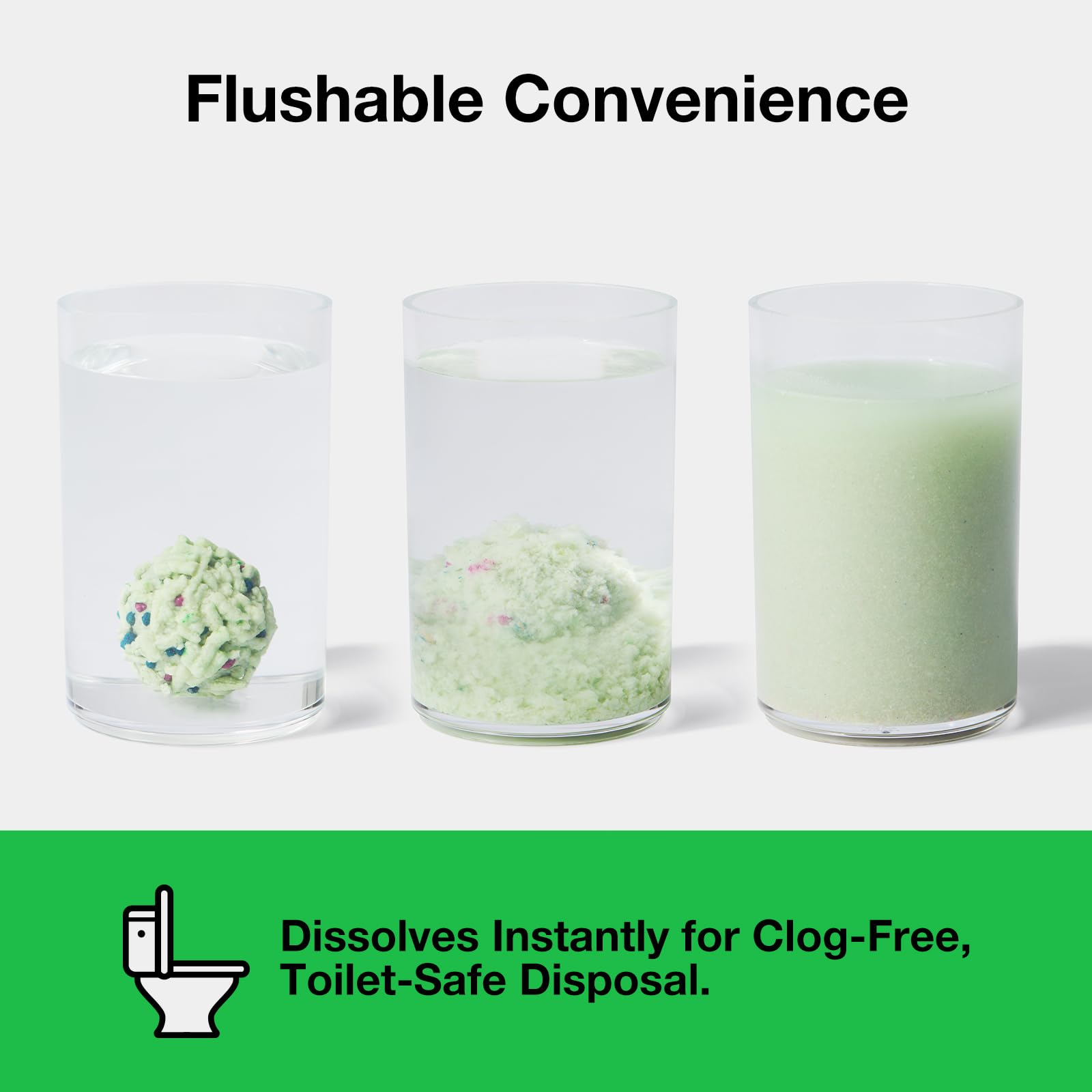 Vetreska Tofu Cat Litter,Natural Kitty Litter Strong Clumping Flushable Cat Litter Pellets Ultra Absorbent,Odor Control,Dust-Fre