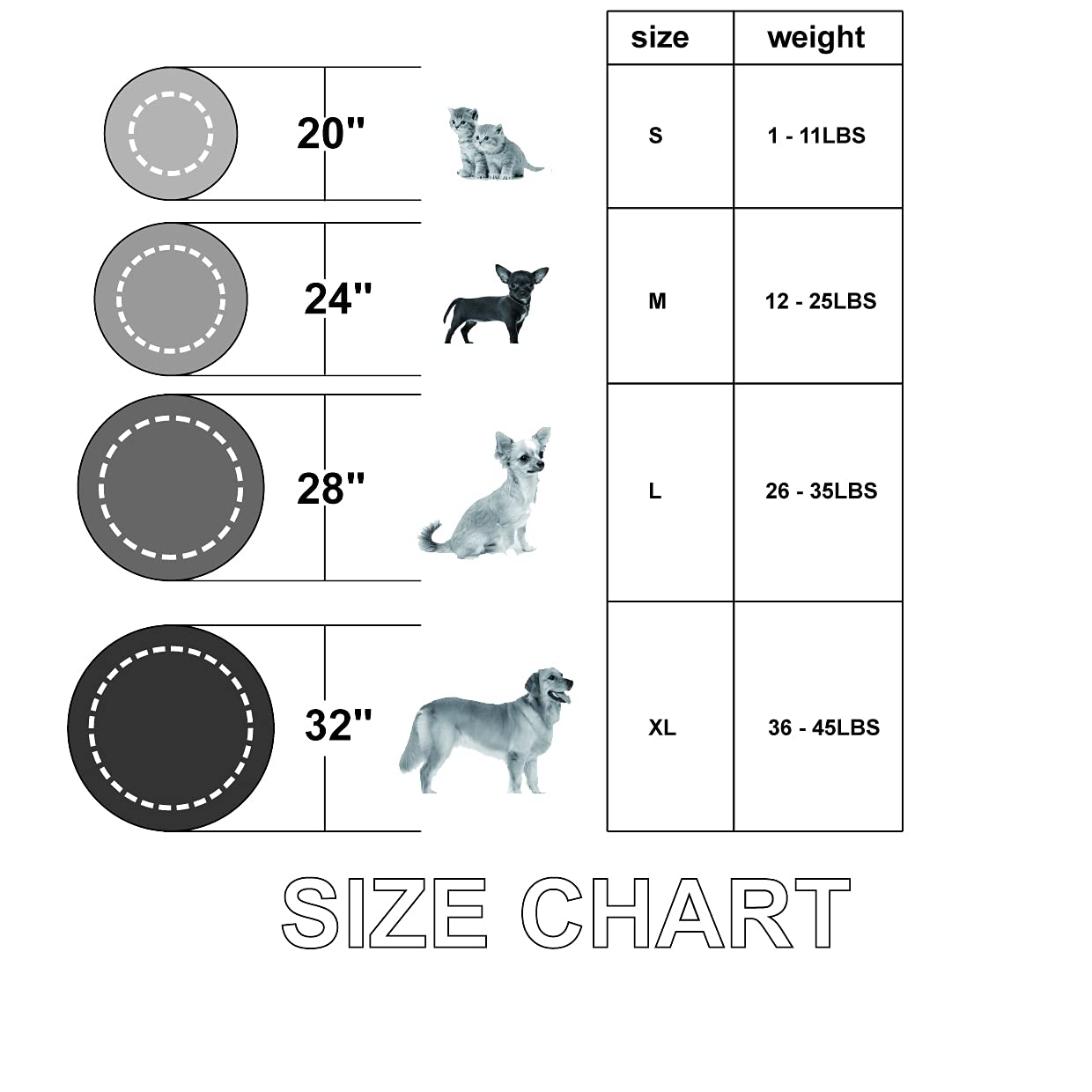 Tormays Calming Dog Cat Bed Small, Plush Round Cuddler Pet Bolster Faux Fur Fluffy Cushion Bed, Anit-Anxiety Self-Warming Comfy