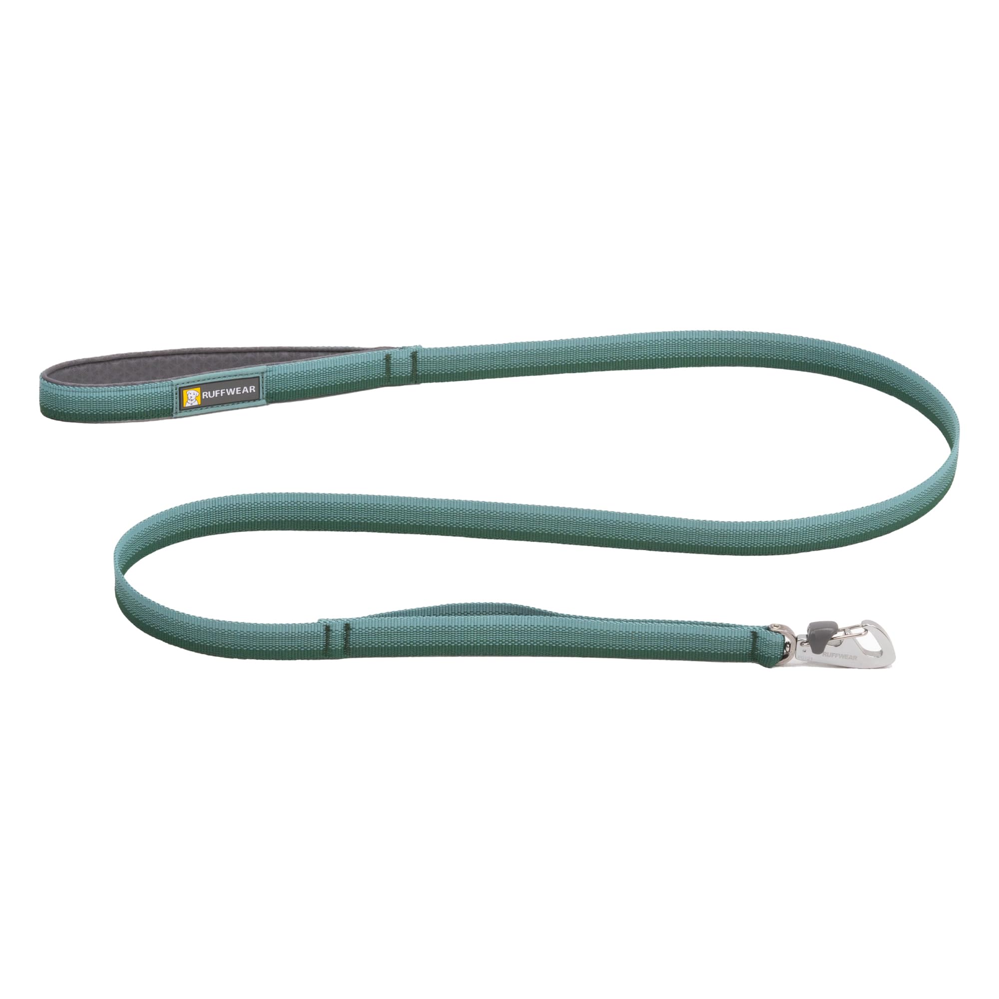 Ruffwear, Front Range Dog Leash, 5 Ft Lead With Padded Handle For Everyday Walking, River Rock Green