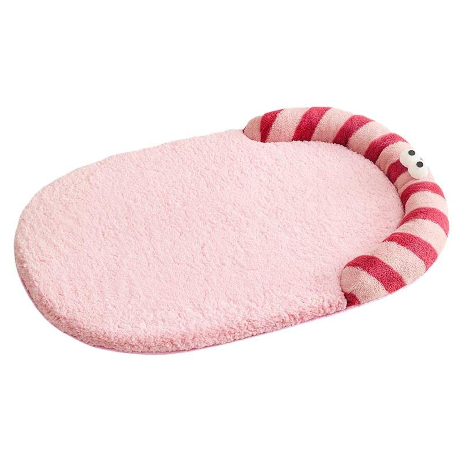 MERISHOPP Dog Bed, Removable cleanable Cover, AllSeason, Small Pet Sofa Couch Pink 75 * 50cm
