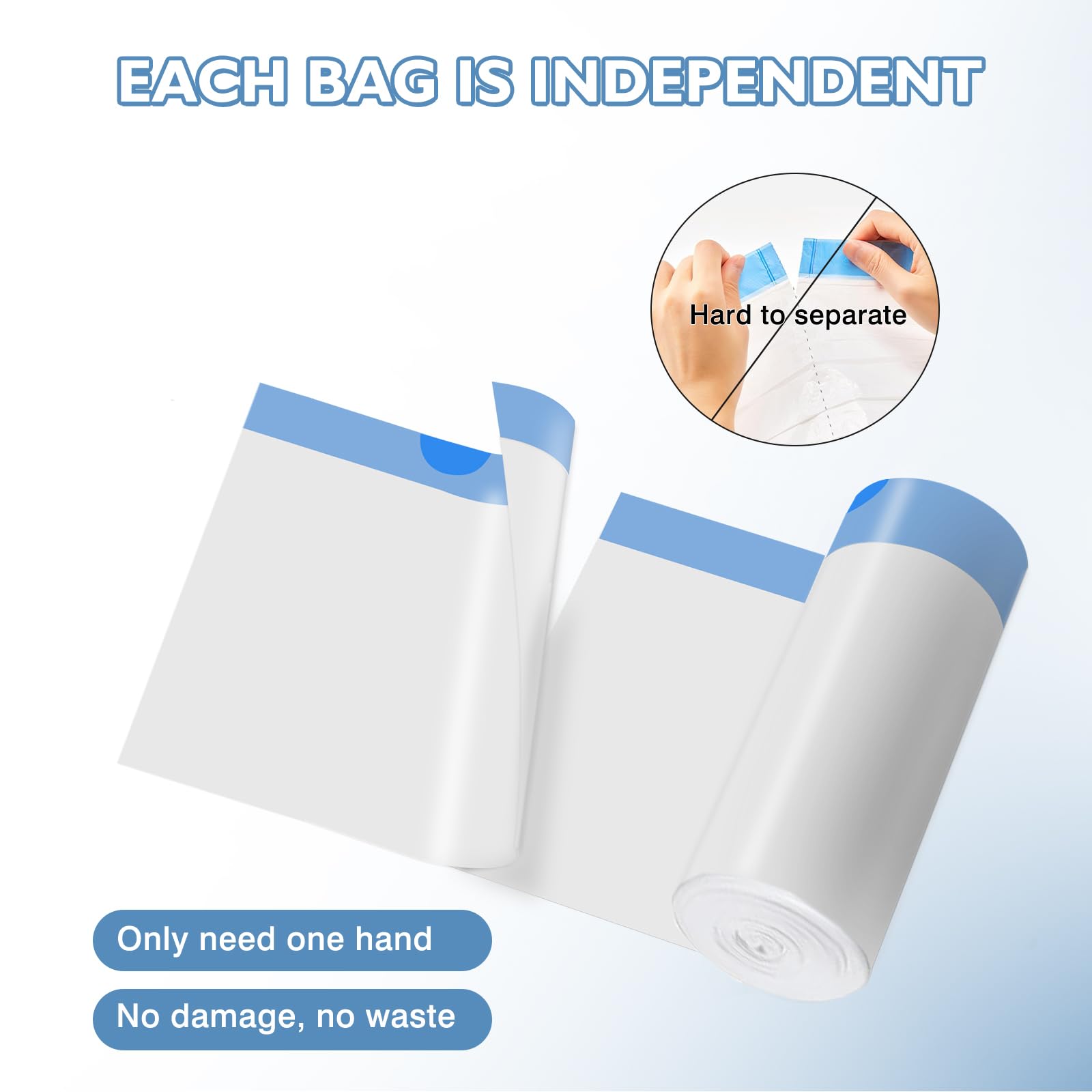 Joddguu 120 Pack Cat Litter Box Liners Compatible With Mw-Sc01/Mw-Sc02/Mw-Lr01 Automatic Cat Litter Box, Drawstring Heavy Duty K