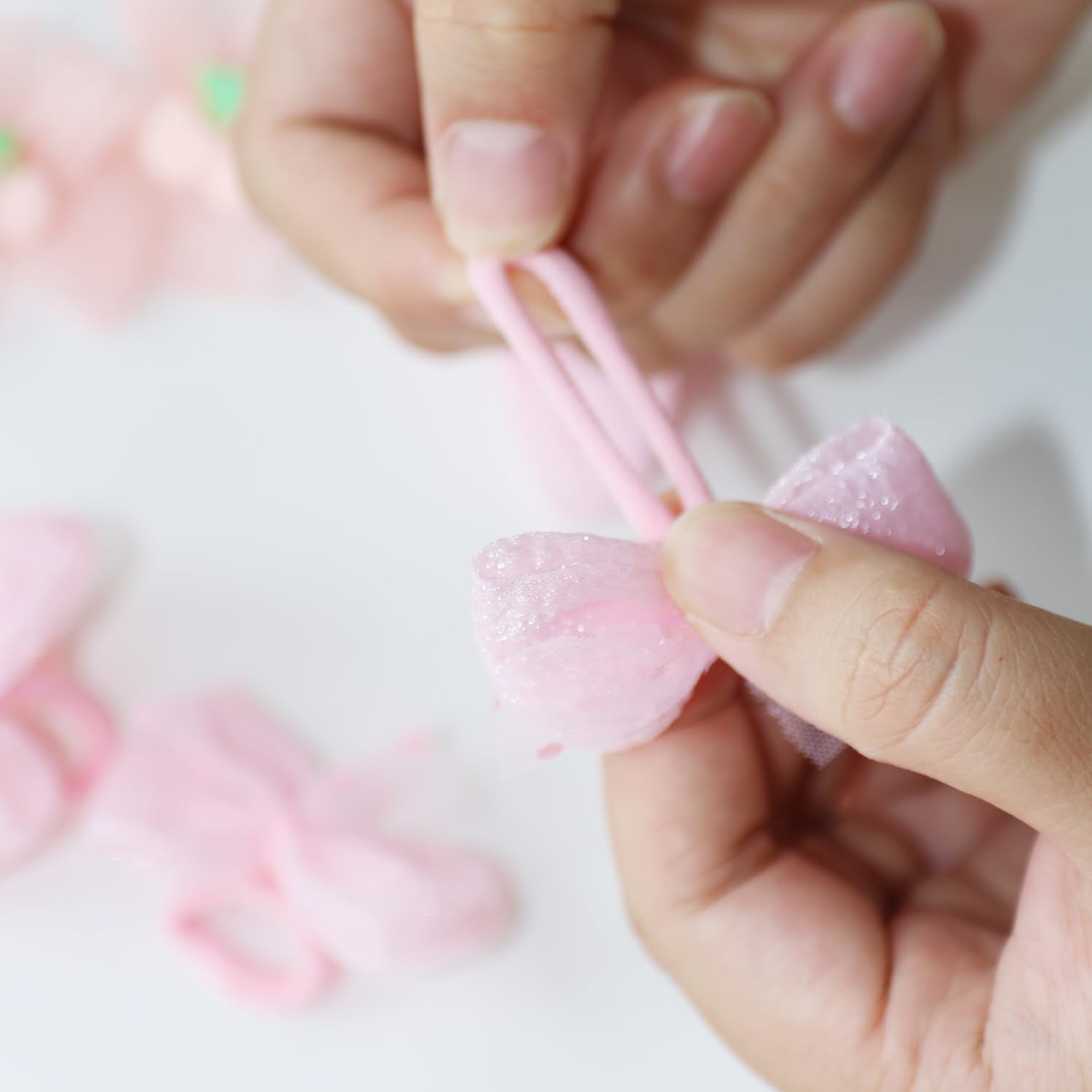 Zaabaazina 20Pcs Dog Hair Bows, Cute Puppy Hair Bows Flowers Bowknot Hairball Cherry Mix Styles, Pet Grooming Rubber Bands, Dogs