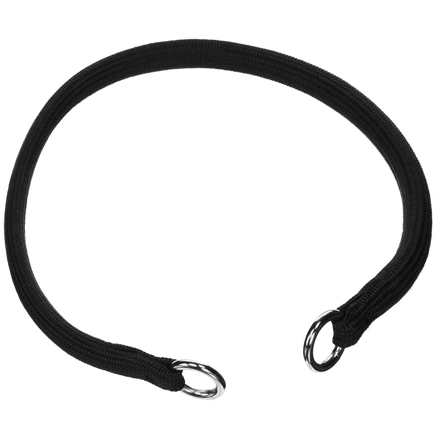 Coastal -Round Nylon Choke Collar In Black 22'', Width: 3/8''