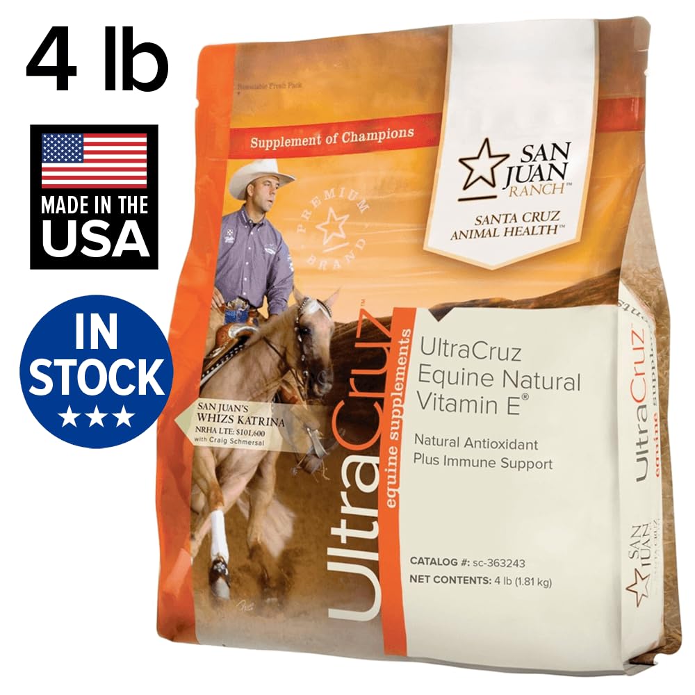 UltraCruz Equine Natural Vitamin E, Powder, 4 lb
