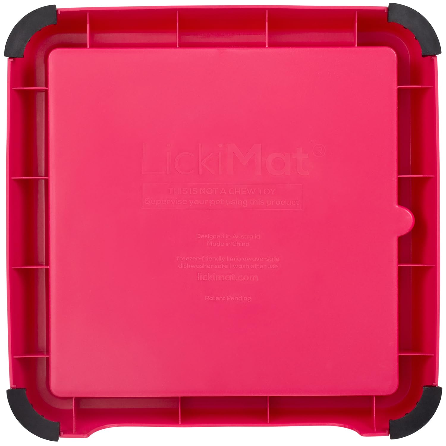 LICKIMAT Indoor Keeper Dog Feeding Station - Slow Feeder Lick Mat Keeper for Dogs Food, Treats, Yoghurt & Peanut Butter - Extend