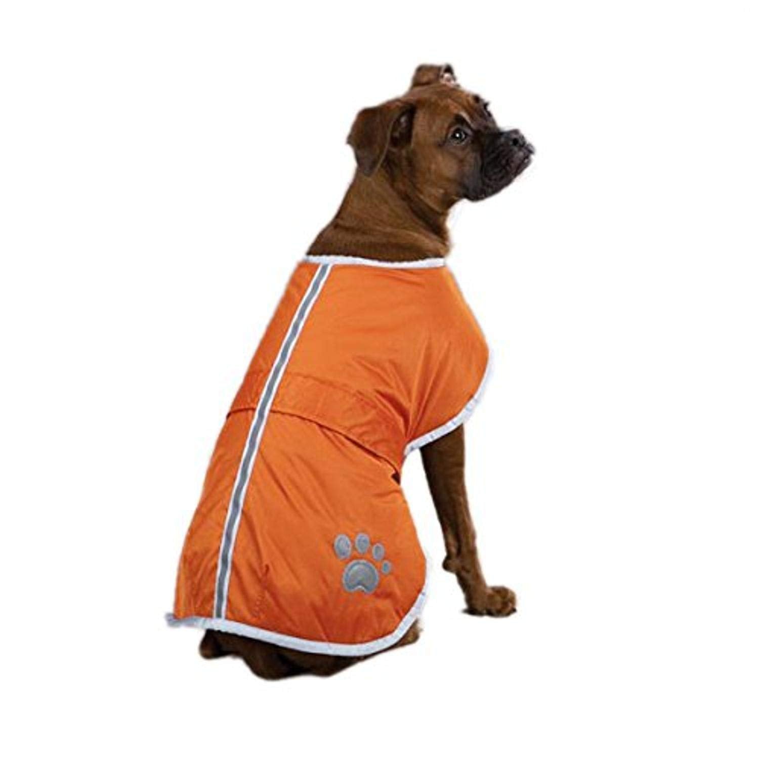 Zack & Zoey Noreaster Blanket Coat for Dogs, 24 X-Large, Orange