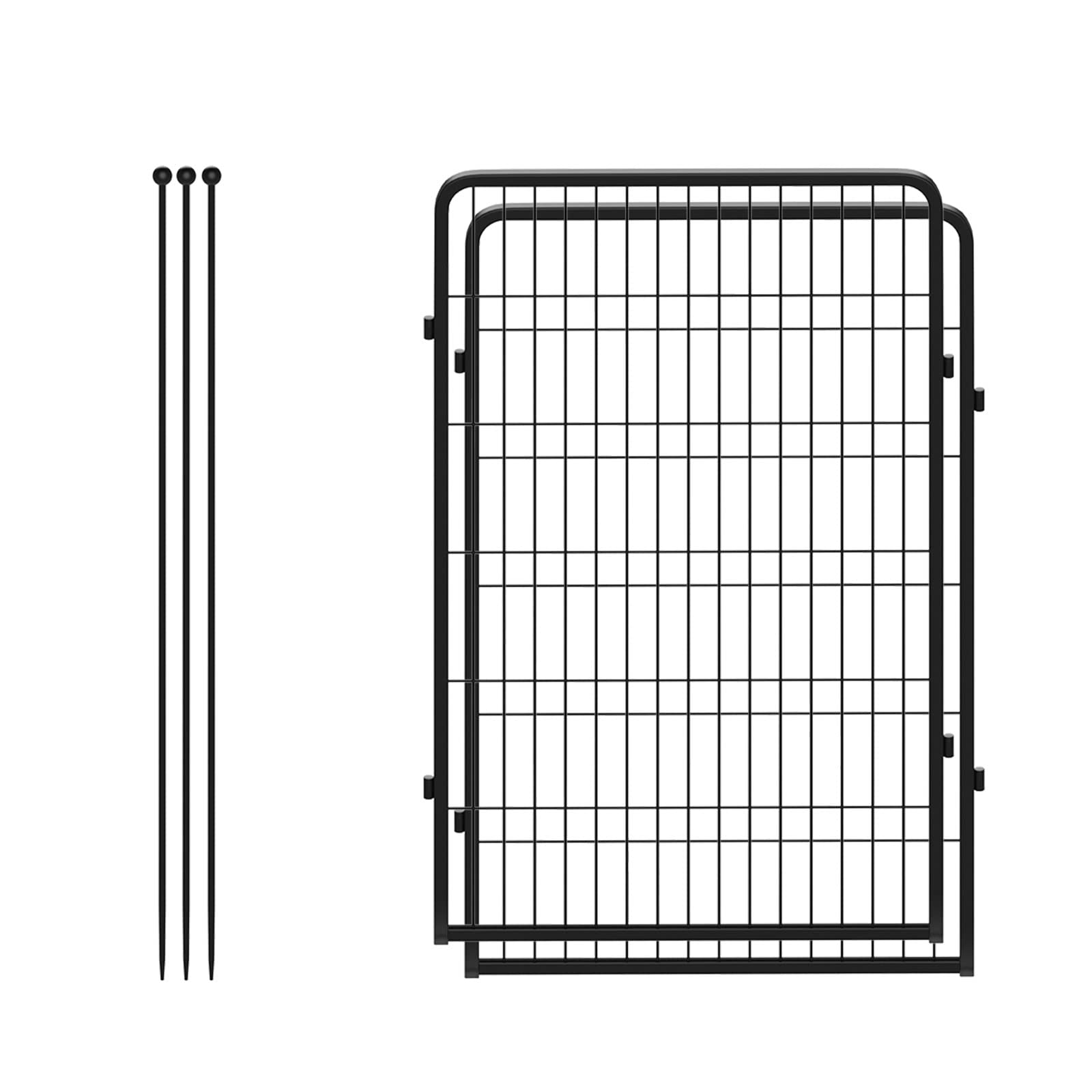 Fxw Rollick Dog Playpen For Yard, Rv Camping, 45 Inch 2 Panels For Large Dogs│Patented