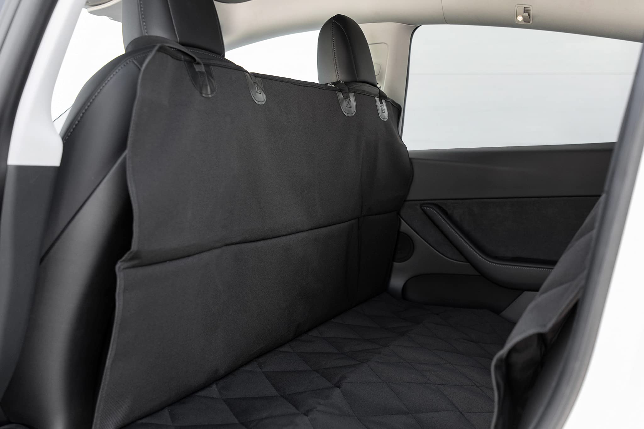 EVANNEX Rear Seat Pet Cover for Tesla Model 3 and Model Y - Seat Cover - Pet Seat Cover (w/o Leash)