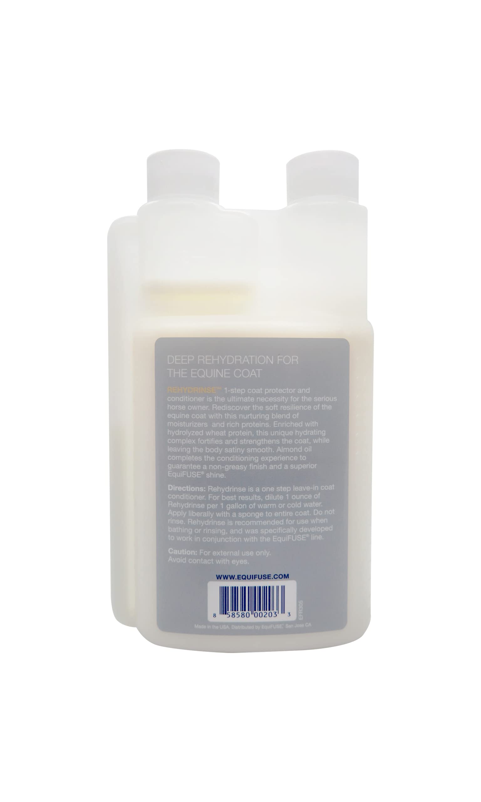 Equifuse Rehydrinse 1-Step Coat Protector + Conditioner For Horses | Fortifies And Strengthens The Horse'S Coat | Protects Again
