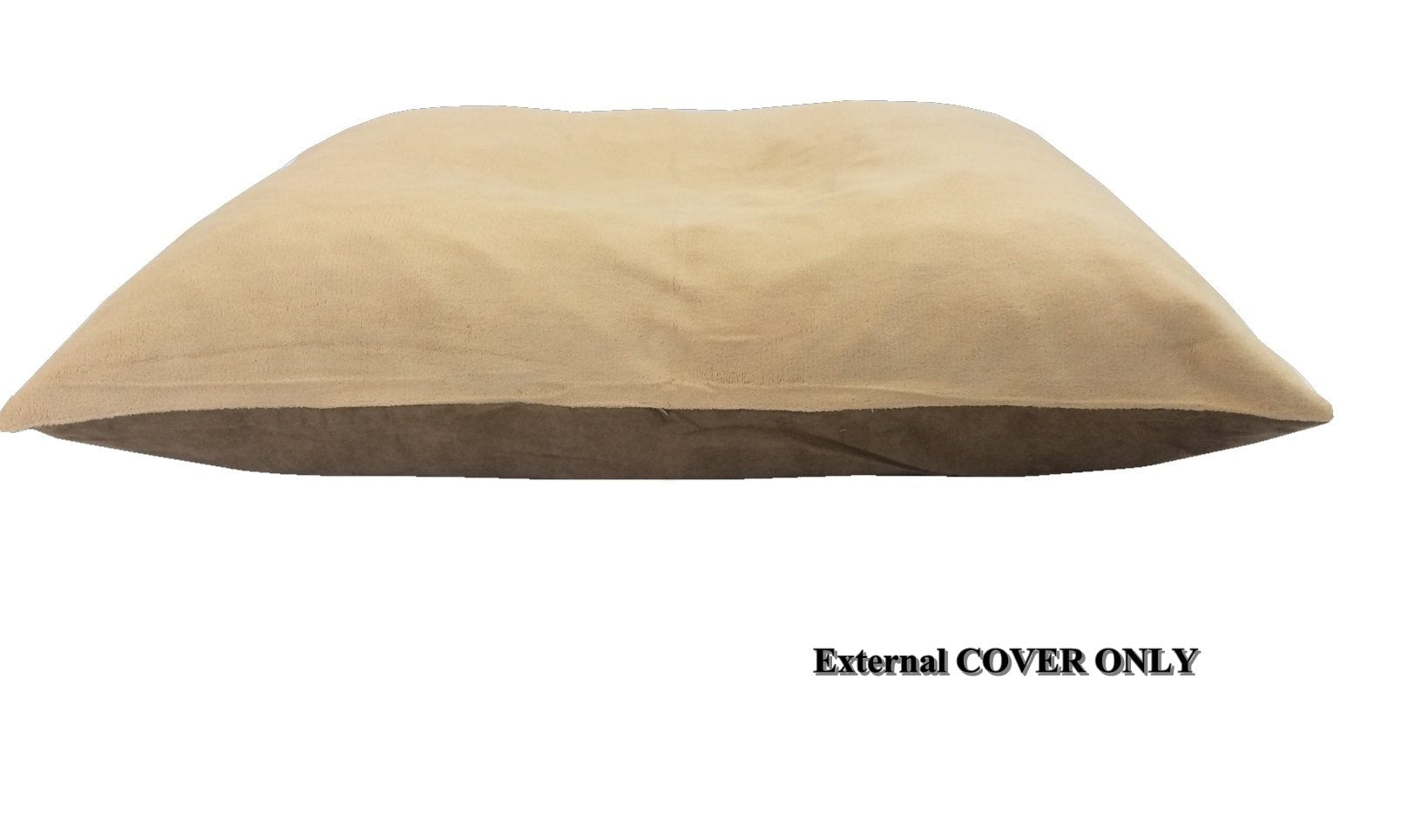 American Comfort Warehouse Removable Zippered Heavy Duty Durable Cover Case For Medium To Large Dogs - External Cover Only (Beig