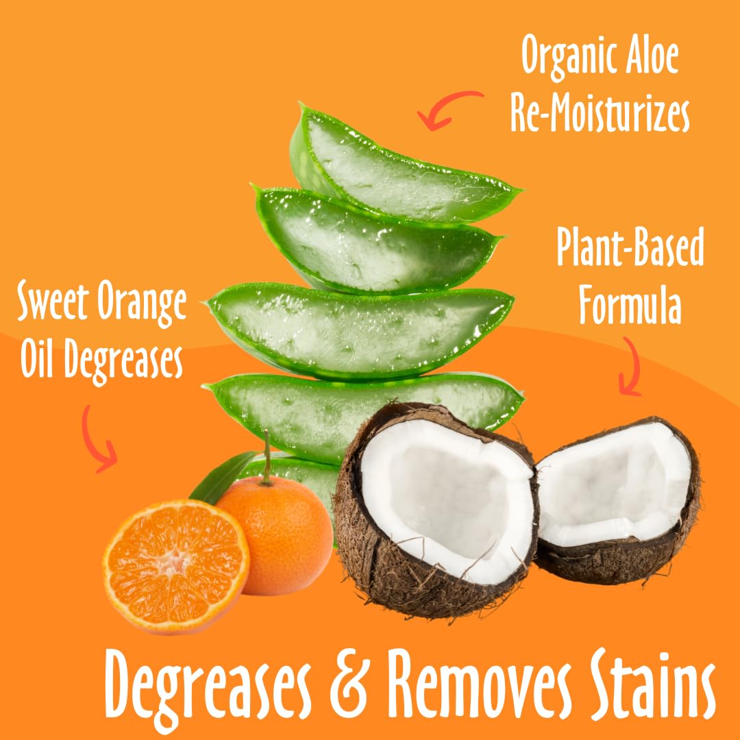 Earthbath, Sweet Orange Dirty Dog Shampoo - Cruelty Free Dog Shampoo And Conditioner, Made In Usa, Gentle Dog Wash, Best Puppy Shampoo & Puppy Supplies - 16 Oz (1 Pack)