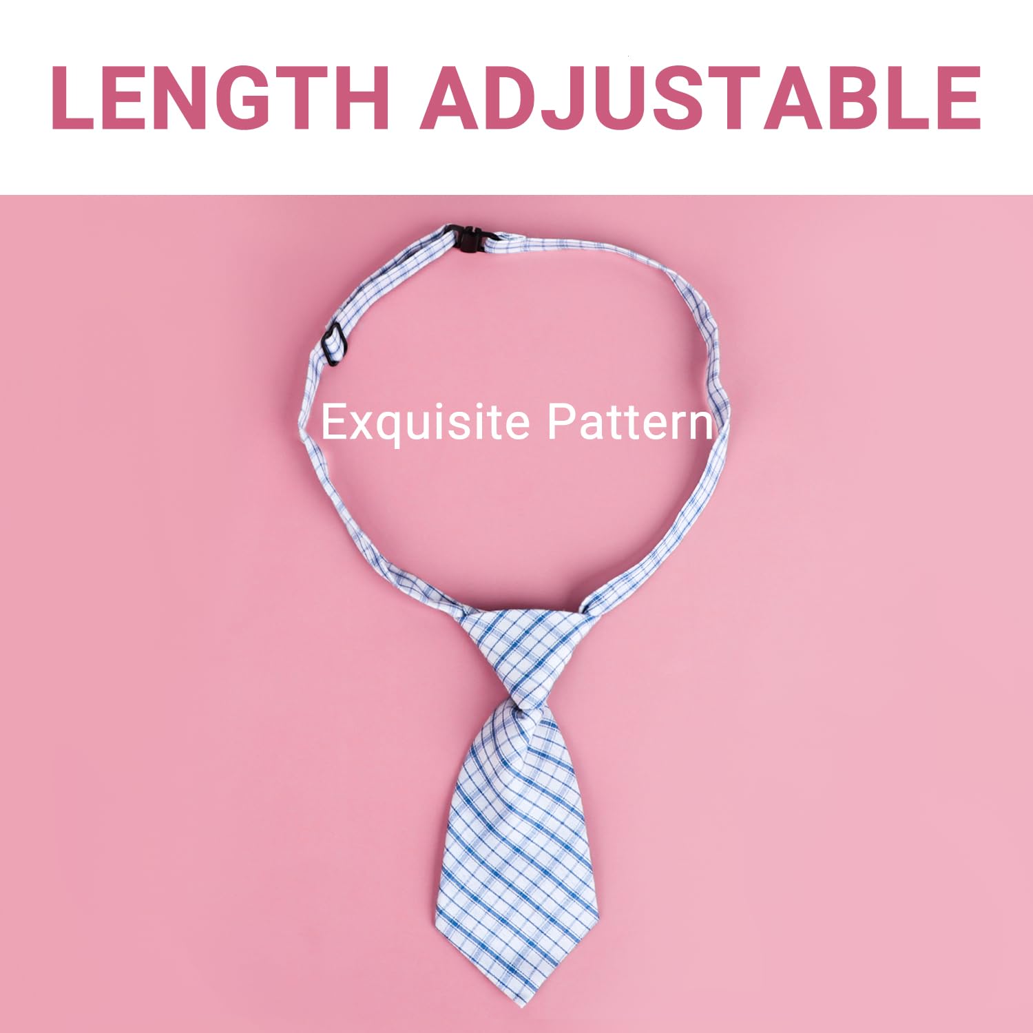 Segarty Small Neckties For Dogs, Dog Neck Bow Ties With Adjustable Collar, Pet Bowties For Small Dogs Cats Puppies Bowties Bulk