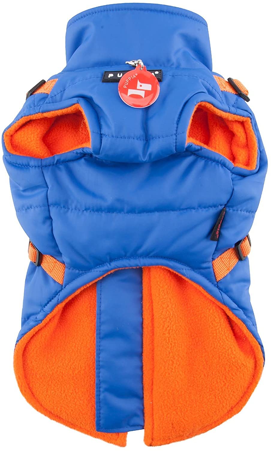 Puppia Papd-Vt1366-Rb-Xxl Authentic Mountaineer Ii Winter Vest, Xx-Large, Royal Blue