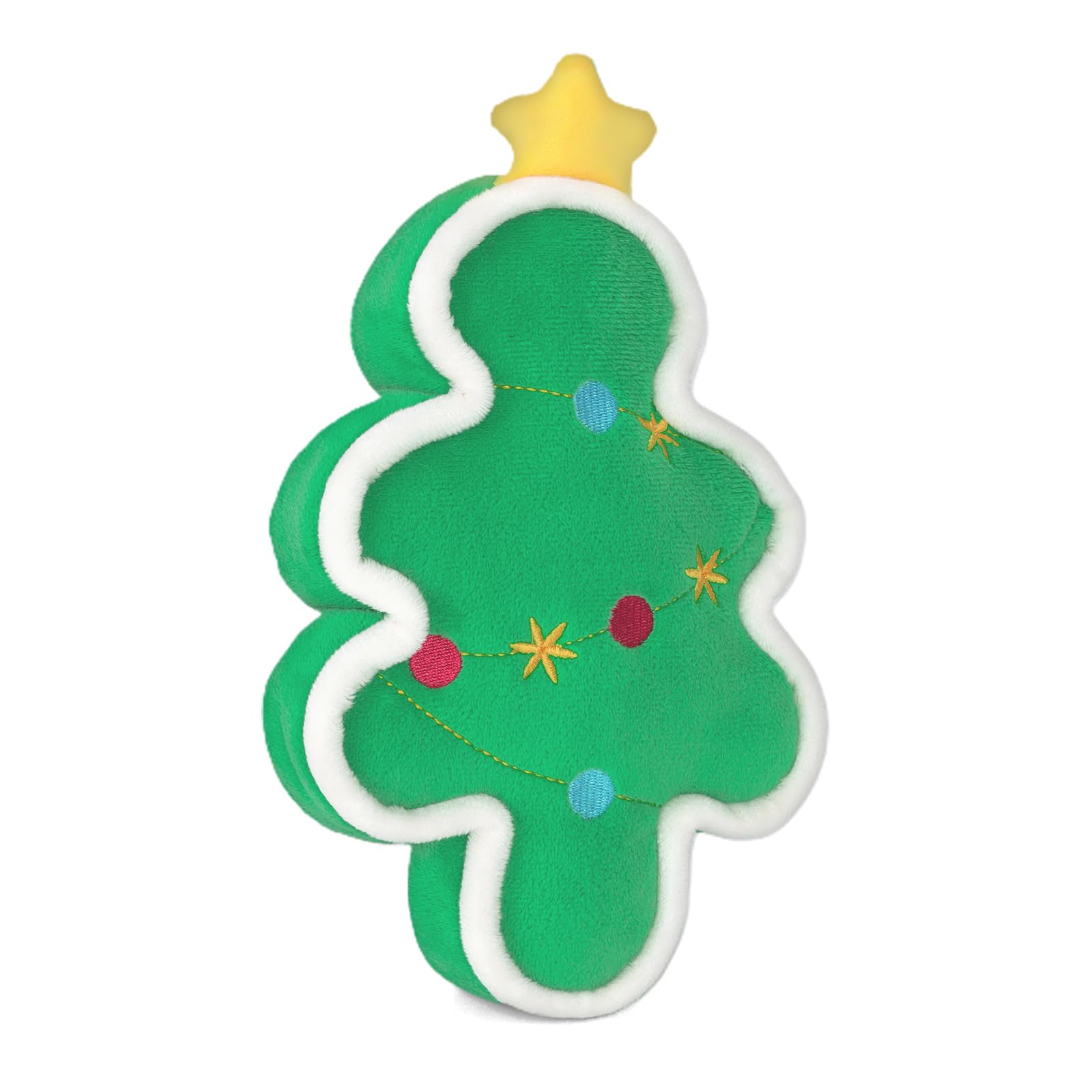 Dododola Dog Toys Squeaky Christmas Tree Gift Plush Dog Toys Stuffed Dog Toys With Crinkle Paper For Large Dogs Medium Puppy