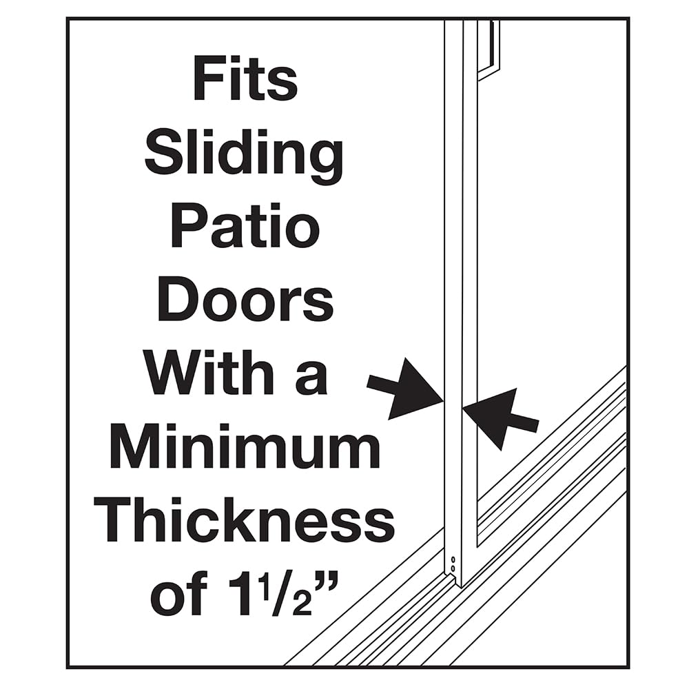 Ideal Pet Products Premium 78 Fastfit Aluminum Pet Patio Door With 10.25X15.75 Airseal Flap