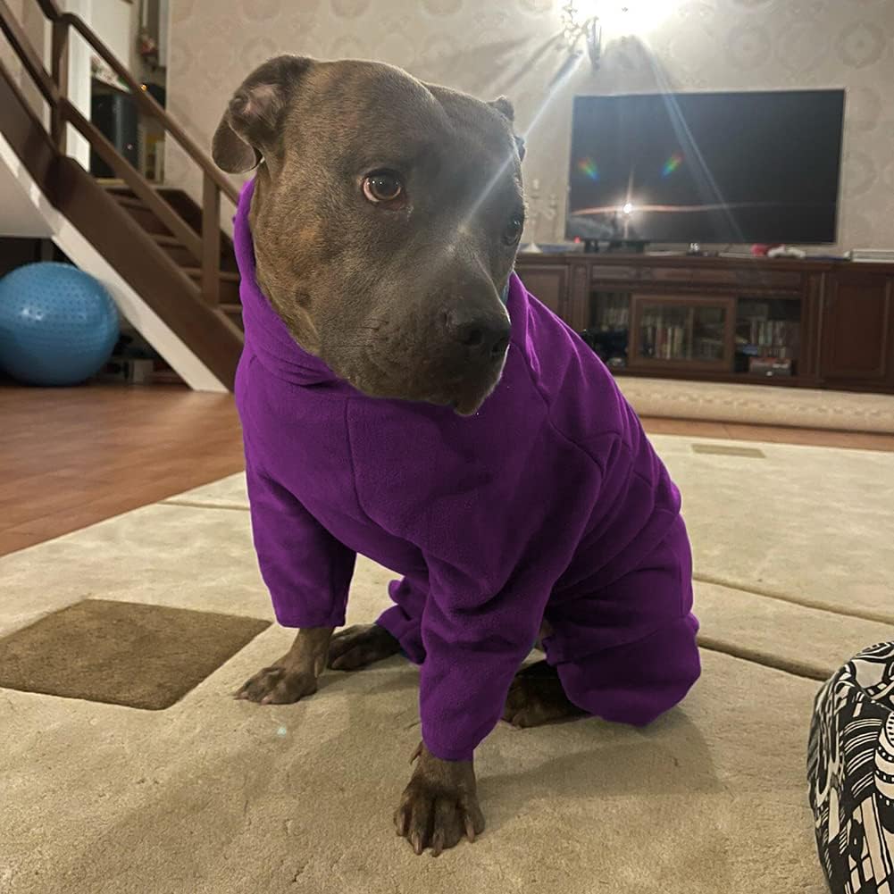 Dog Coat Dog Jackets Polar Fleece Pet Windproof Dog Sweater Pets Apparel Warm Fleece Padded Winter Dogs Coats Puppy Small Medium