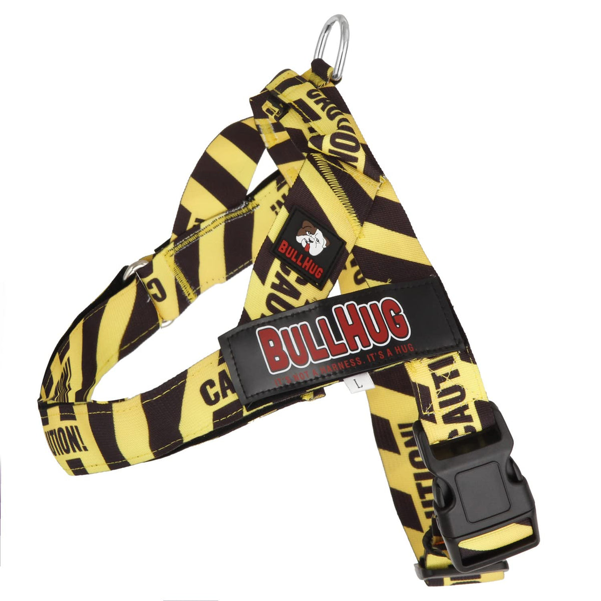 Bullhug Harness - Made For Larger Chested Dogs Like English Bulldogs, French Bulldogs, Pugs & More. Stops Dogs From Pulling & Ch