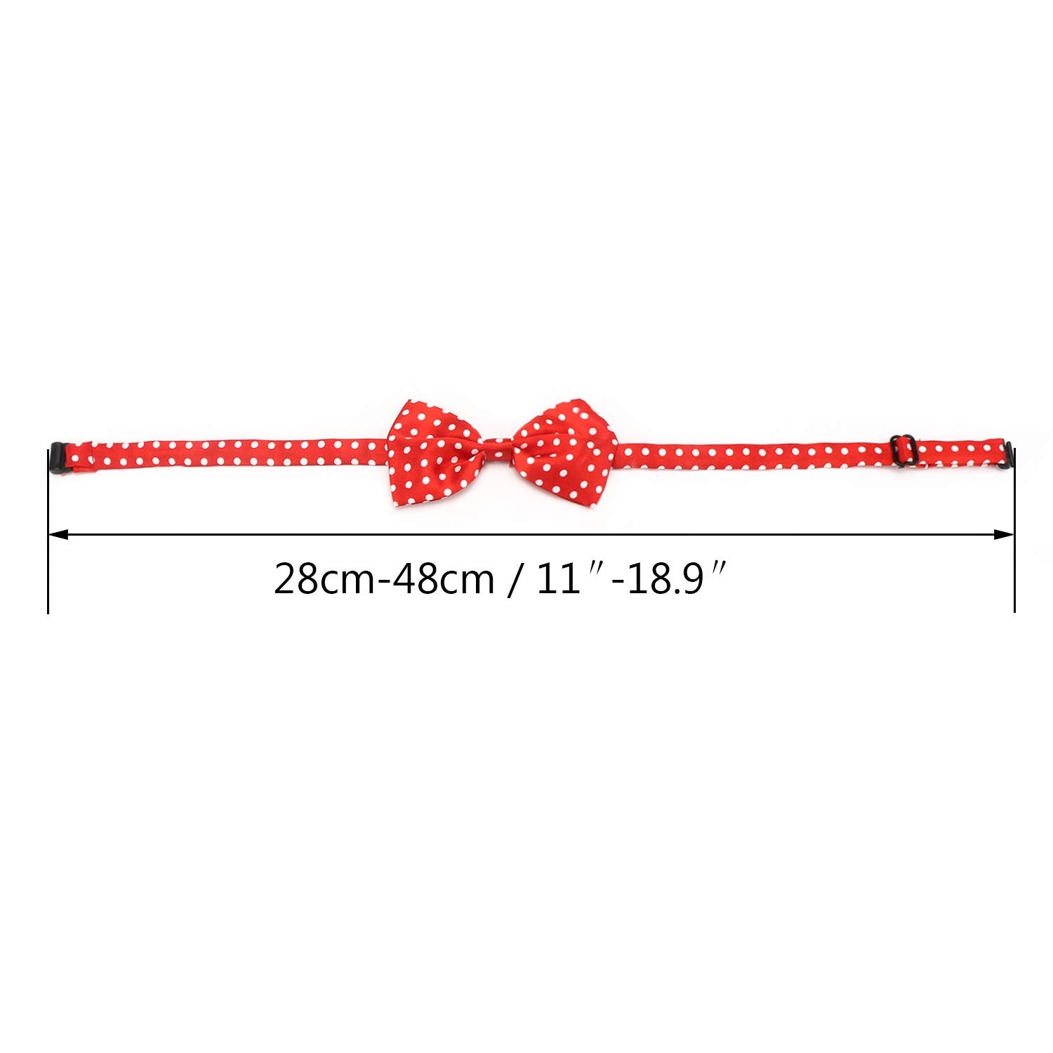 Dog Bow Ties, 40 Pcs Segarty Pet Neck Bows, Bulk Pet Bowties With Adjustable Collar, Grooming Bowknot For Christmas Birthday Holiday Valentine Party Dog Photography Accessories Gift For Puppy Dogs Cat