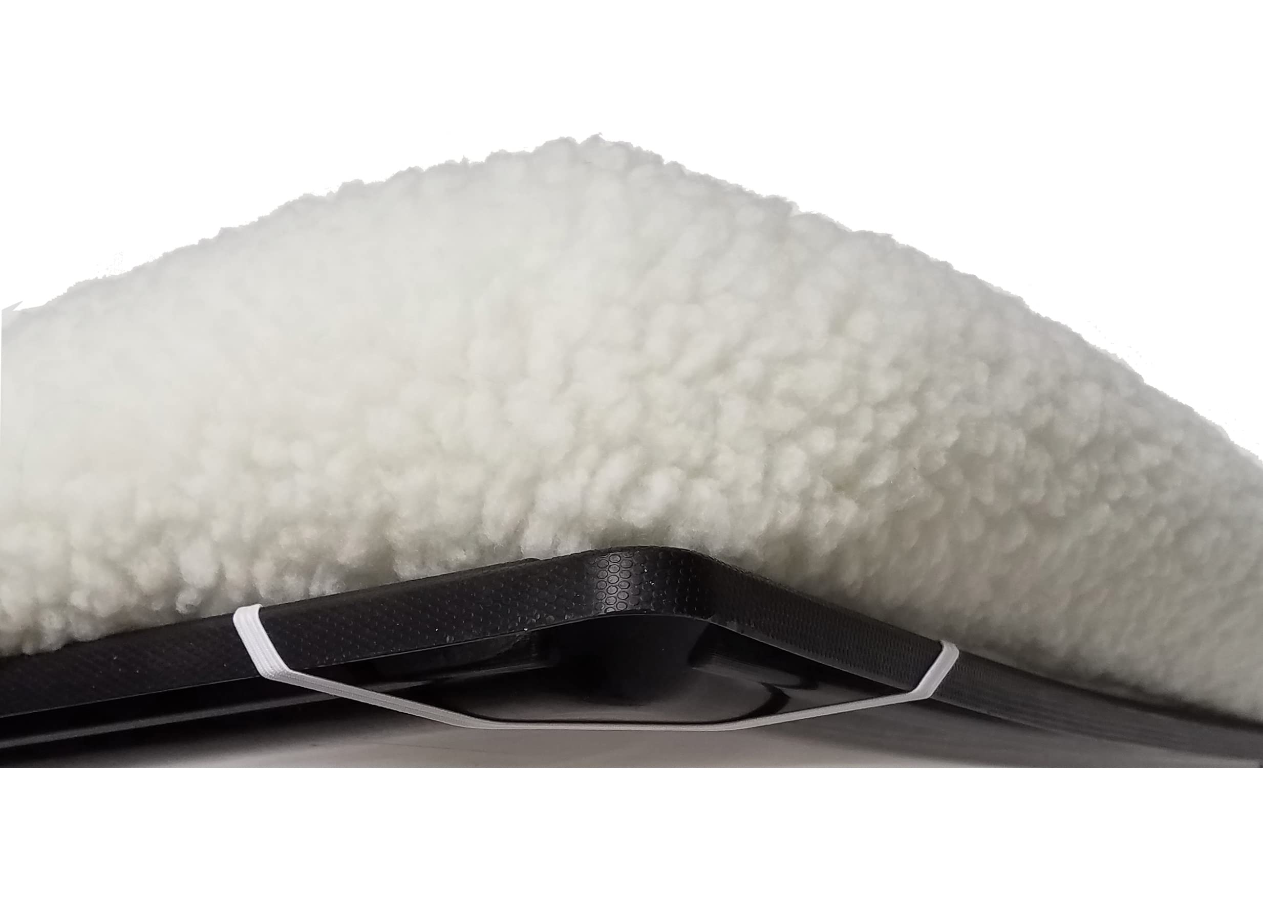 Midwest Homes For Pets Dog Bed 18L-Inch White Fleece Dog Bed Or Cat Bed W/ Comfortable Bolster | Ideal For 'Toy' Dog Breeds & Fits An 18-Inch Dog Crate | Easy Maintenance Machine Wash & Dry