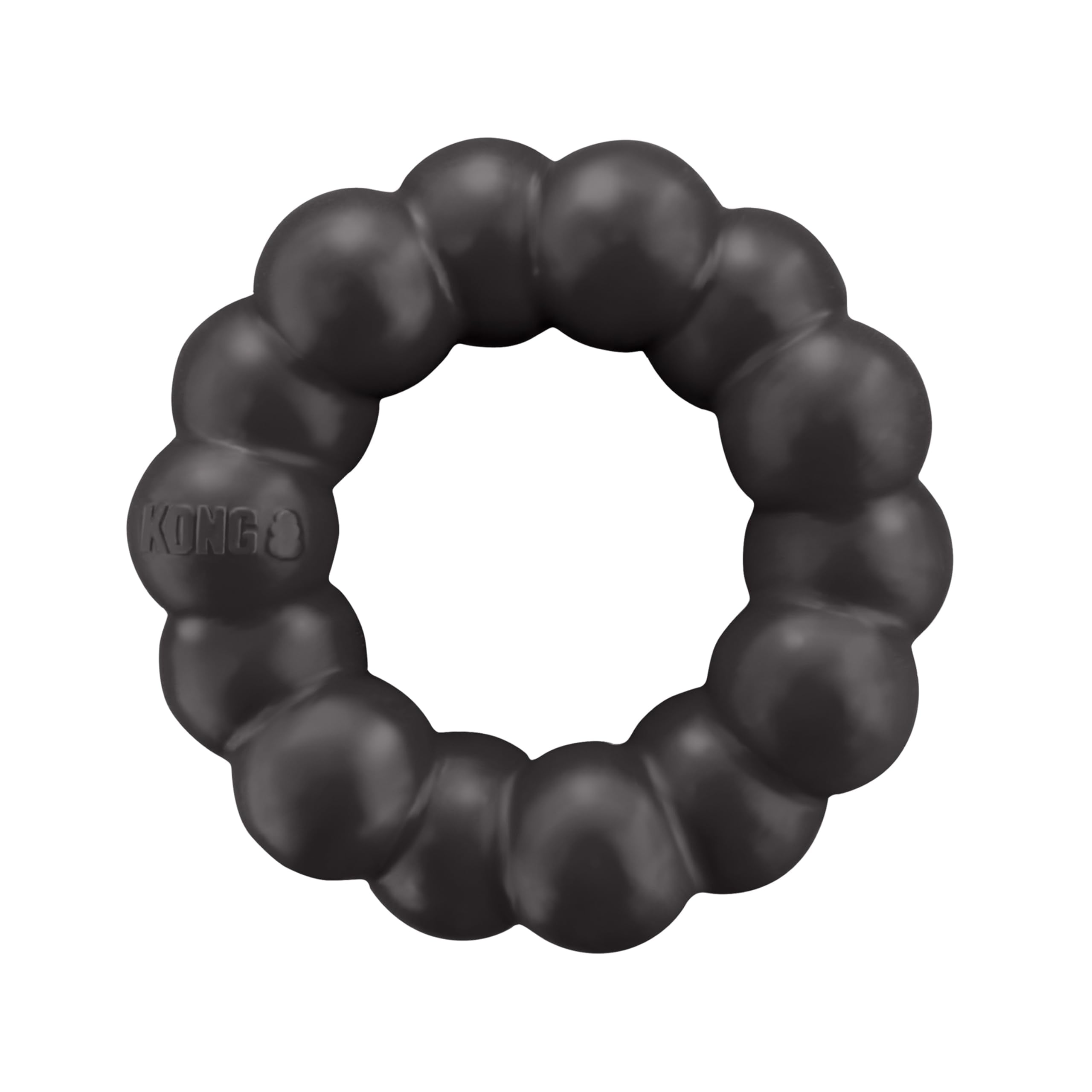 KONG Extreme Ring - Durable Natural Rubber Ring Toy for Healthy Chewing Habits - Chew Toy Supports Dog Dental Health - Dog Toy S