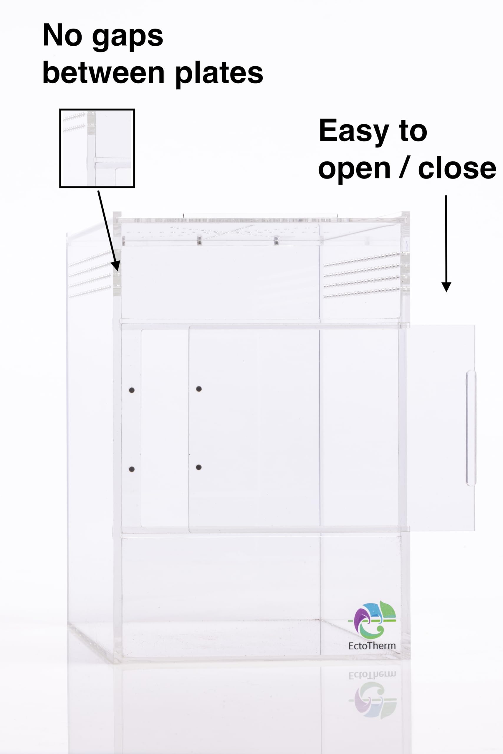 Ectotherm Jumping Spider Enclosure - For Habitat, Terrarium Kit And Arboreal Tarantula Enclosure