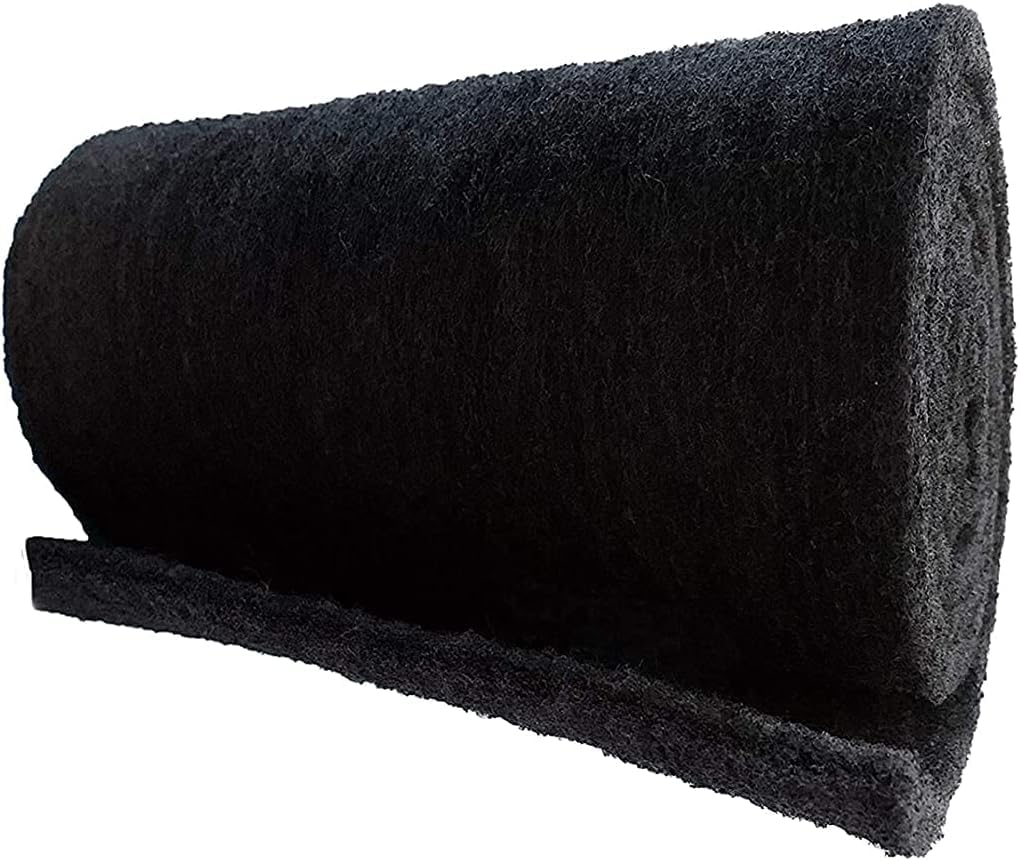 Cfs - Pack Of 2, Cut To Fit Carbon Infused Filter Pad Media For Clean & Clear Fish Tank And Ponds - Fresh & Filtered Water For A