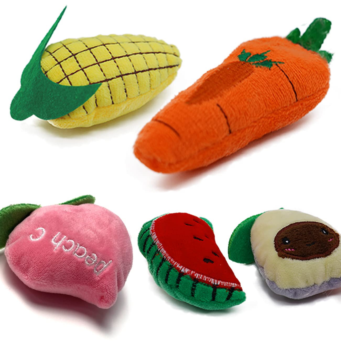 Azoffyiu Cat Toys, Interactive Cat Toy For Indoor Cats, Soft And Durable Crinkle Sound Catnip Toys, Catnip Filled Mouse Cat Teet