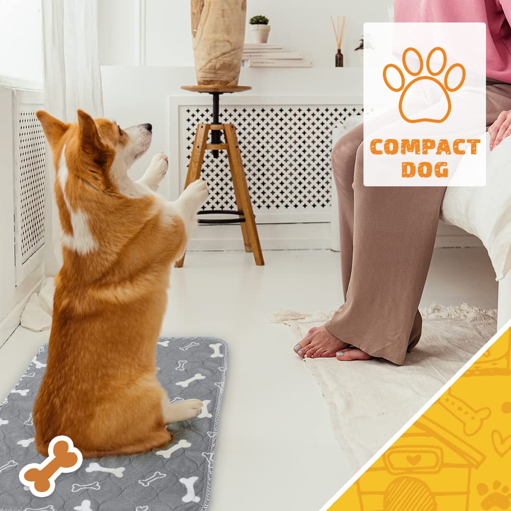 2Pack Washable Pee Pads For Dogs, 41?6 Inch Reusable Dog Pads, Non Slip Puppy Pads With Urine Absorption, Reusable Puppy Pads For Whelping, Potty, Training, Playpen