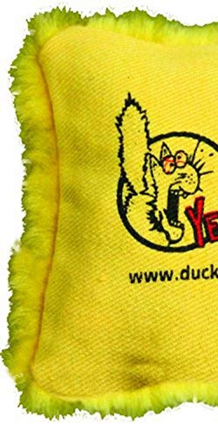 Yeowww! Catnip Pillows Yellow (Single)