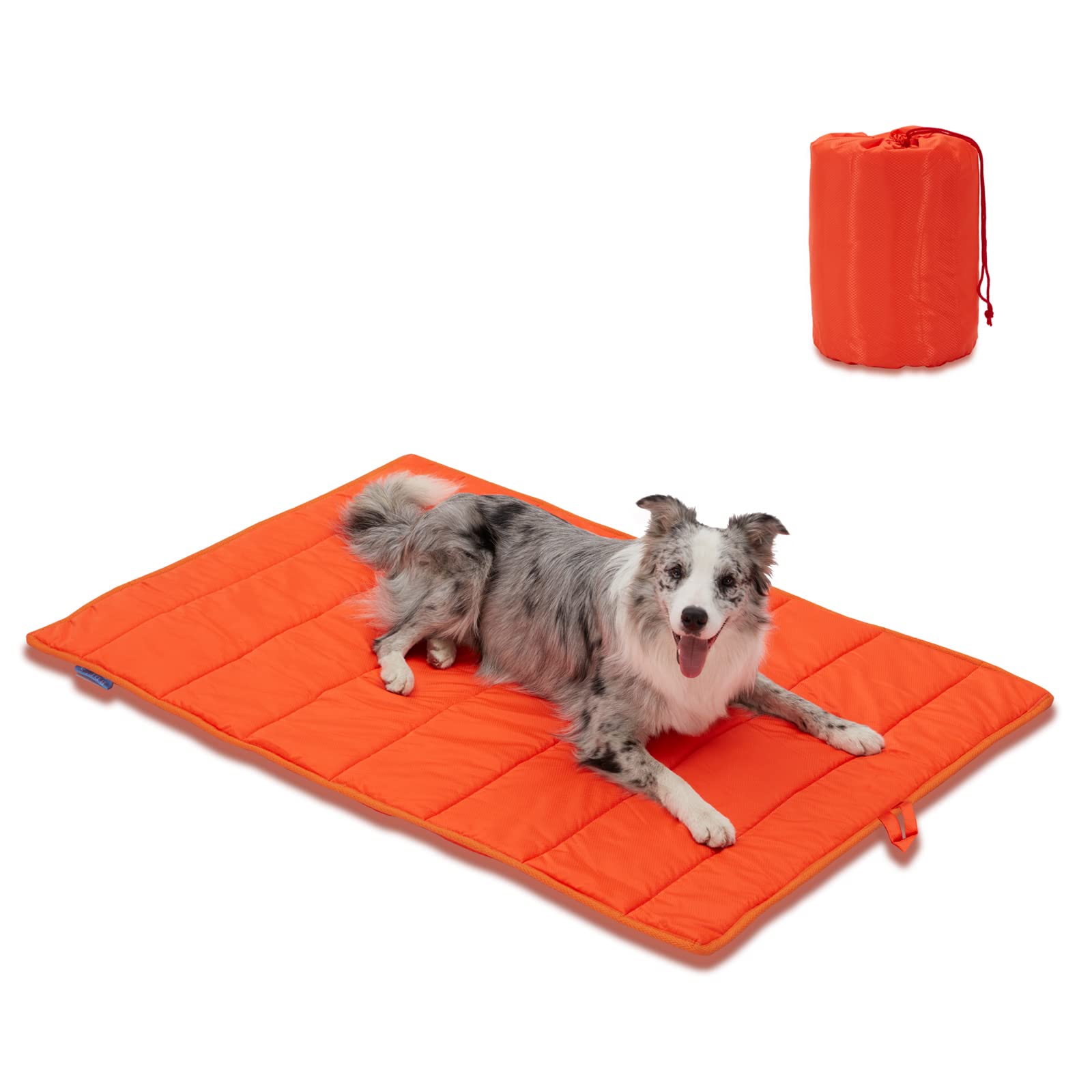 Bdeus 43X25In Large Size Outdoor Dog Bed, Waterproof & Portable Camping Travel Pet Mat, Easy To Clean, Washable Odor Resistant P