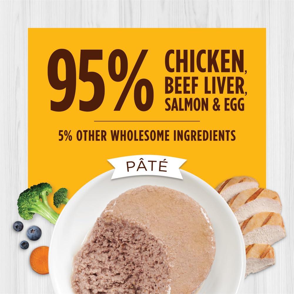 Instinct Original Kitten Pate Wet Cat Food, Grain Free - Real Chicken, 3 oz. Cans (Pack of 24)