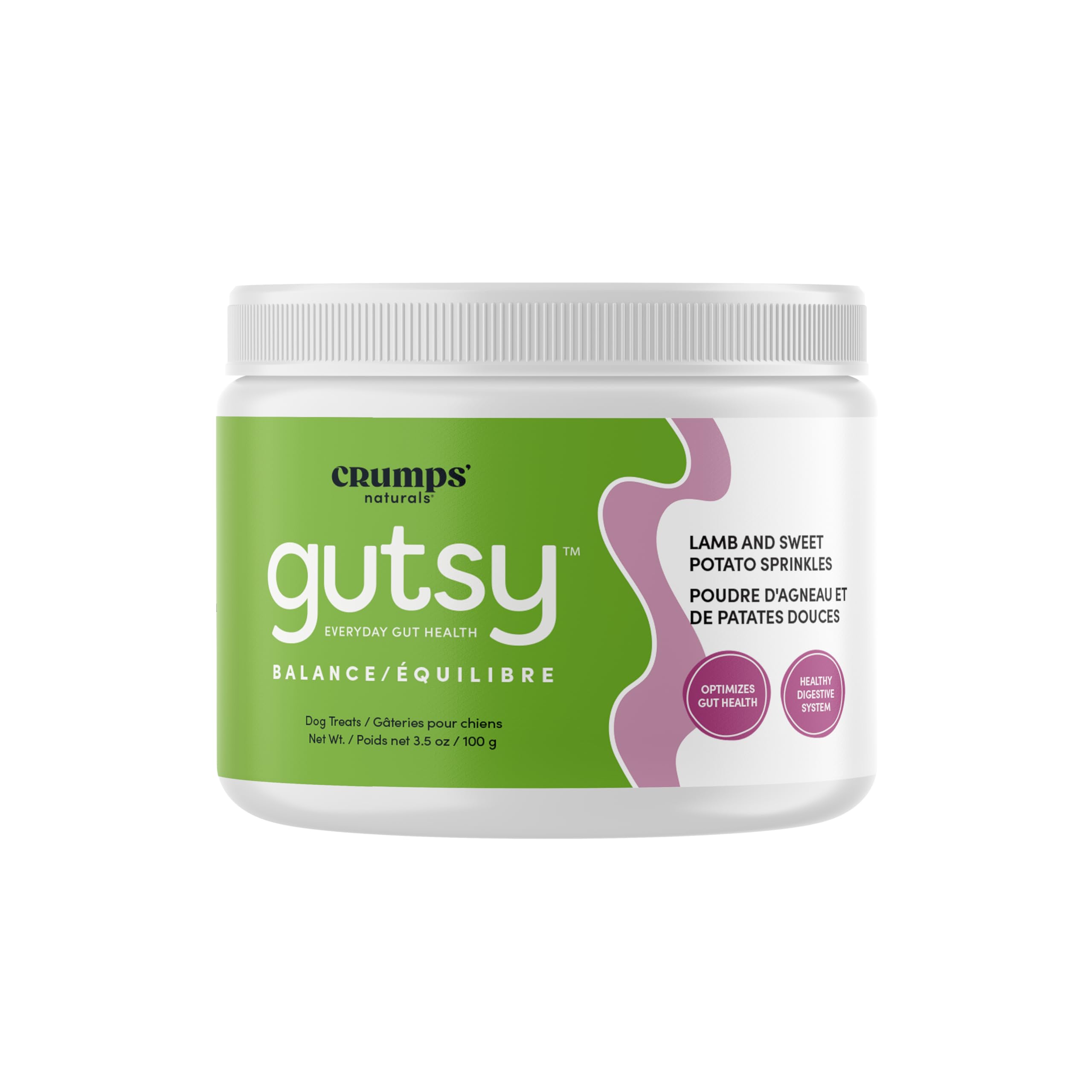 CRUMPS NATURAL Gutsy Balance Sprinkles - Lamb & Sweet Potato 3.5oz