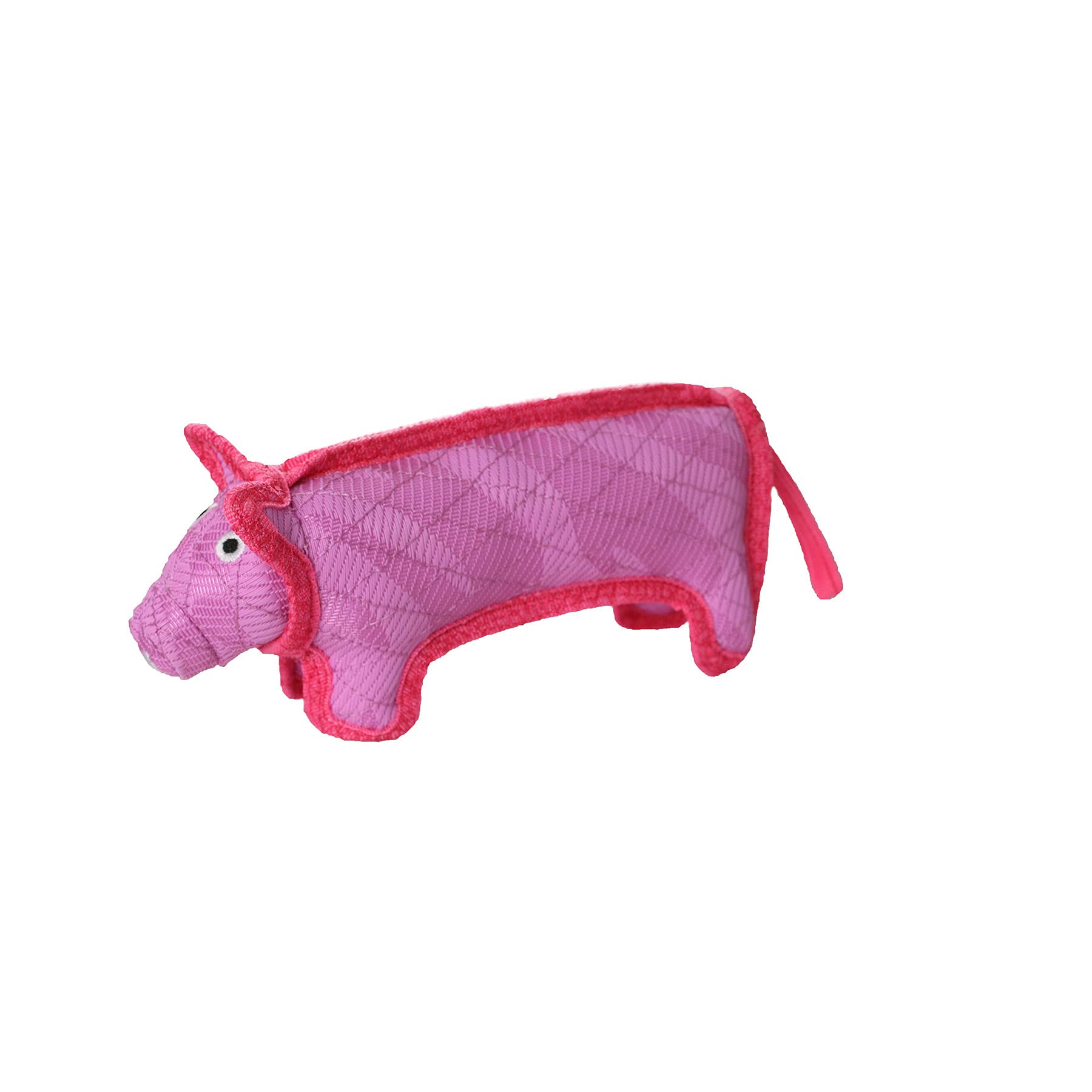 DURA FORCE Durable Woven Fiber-Characters- Squeakers- Multiple Layers. Made Durable, Strong & Tough Play Dog Toy (Tug, Toss & Fe