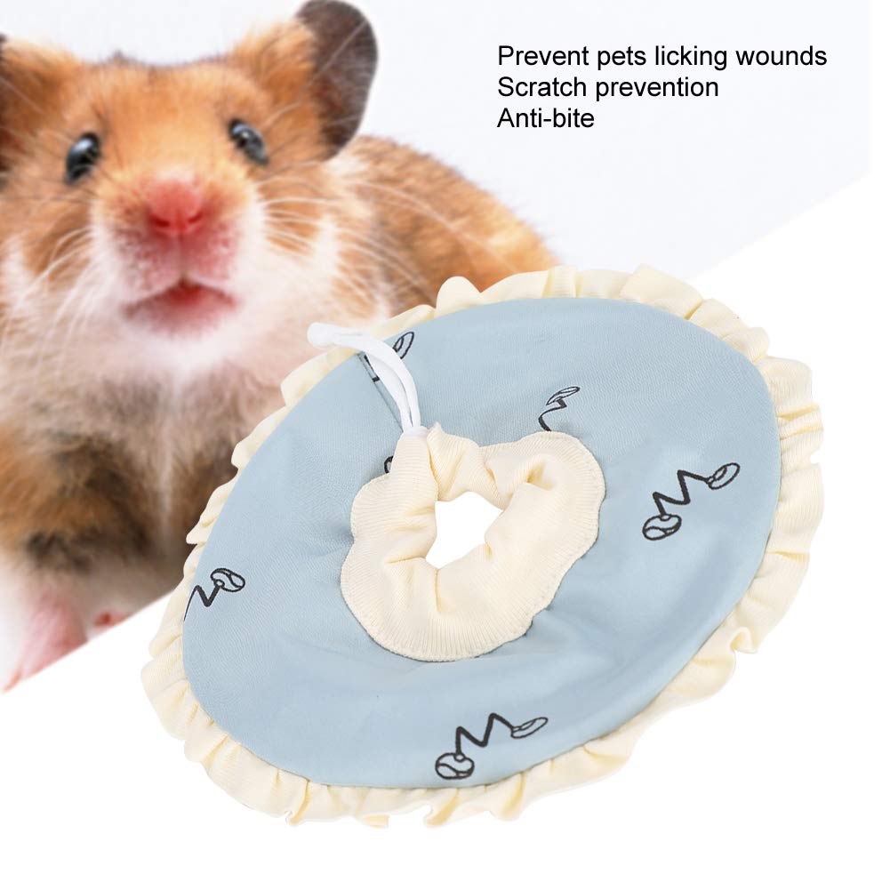 Hamster Cone Collar,Guinea Pig Protective Ring Soft Cat Recovery Collar For Cat Kitten Prevent From Licking