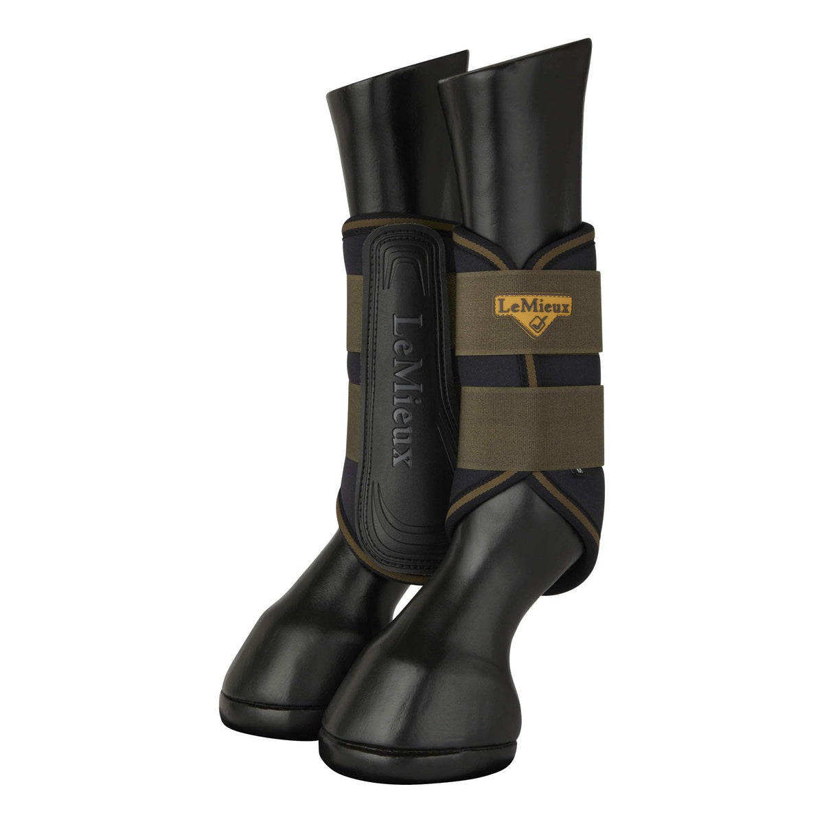 Lemieux Grafter Brushing Horse Boots - Protective Gear And Training Equipment - Equine Boots, Wraps & Accessories (Ice Blue/Larg