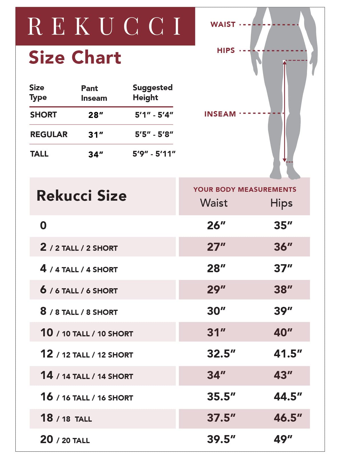 Rekucci Womens Ease Into Comfort Straight Leg Pant With Tummy Control (6 Short, Navy)