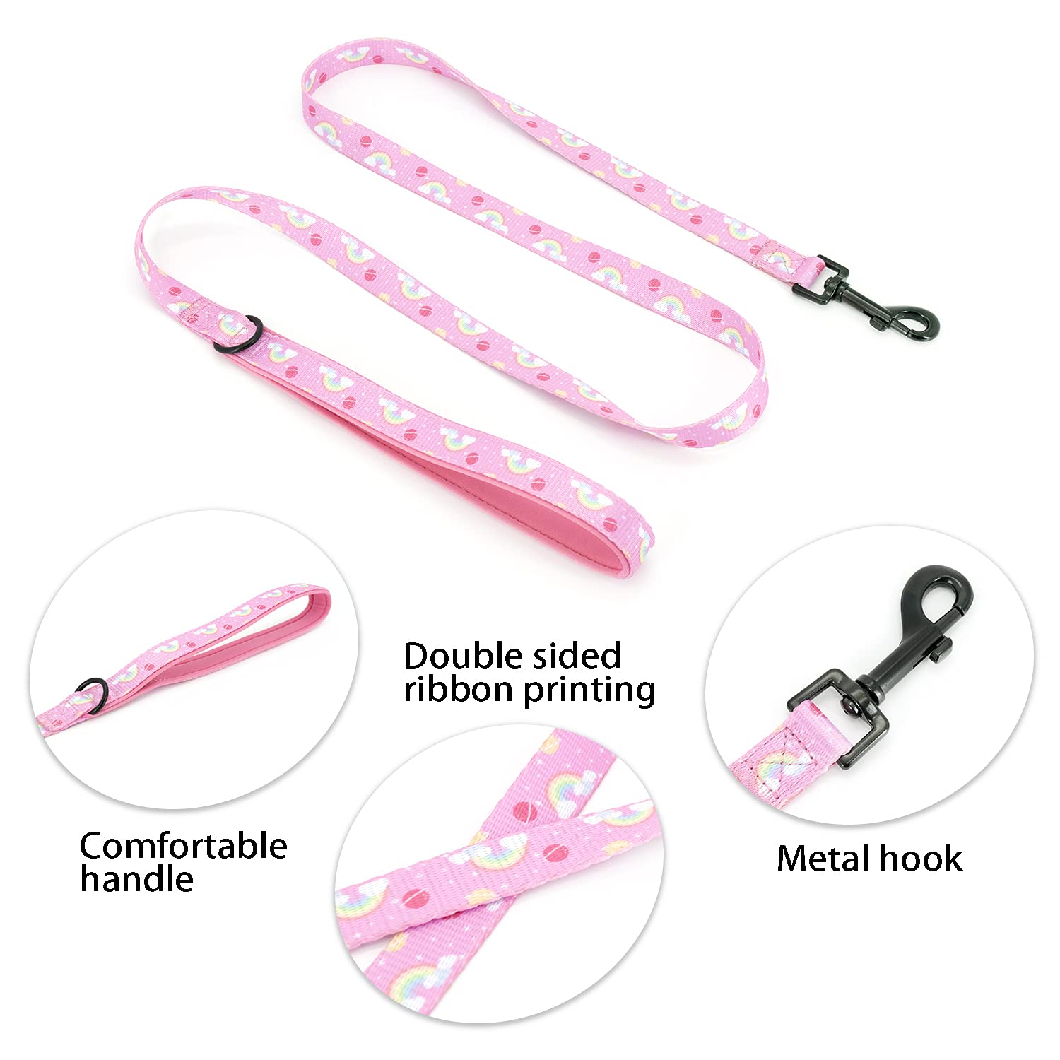 Dog Cat Harness And Leash Set, Puppia Soft Mesh Padded And Adjustable Puppy Vest Cute Dog Clothes Escape Proof Easy Walk Pet Acc