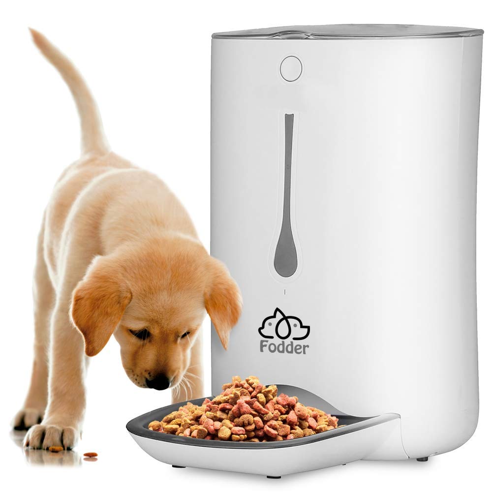 SereneLife Automatic Pet Feeder  Electronic Dogs and Cat Food Dispenser Programmable Features for Portion and Weight Control a
