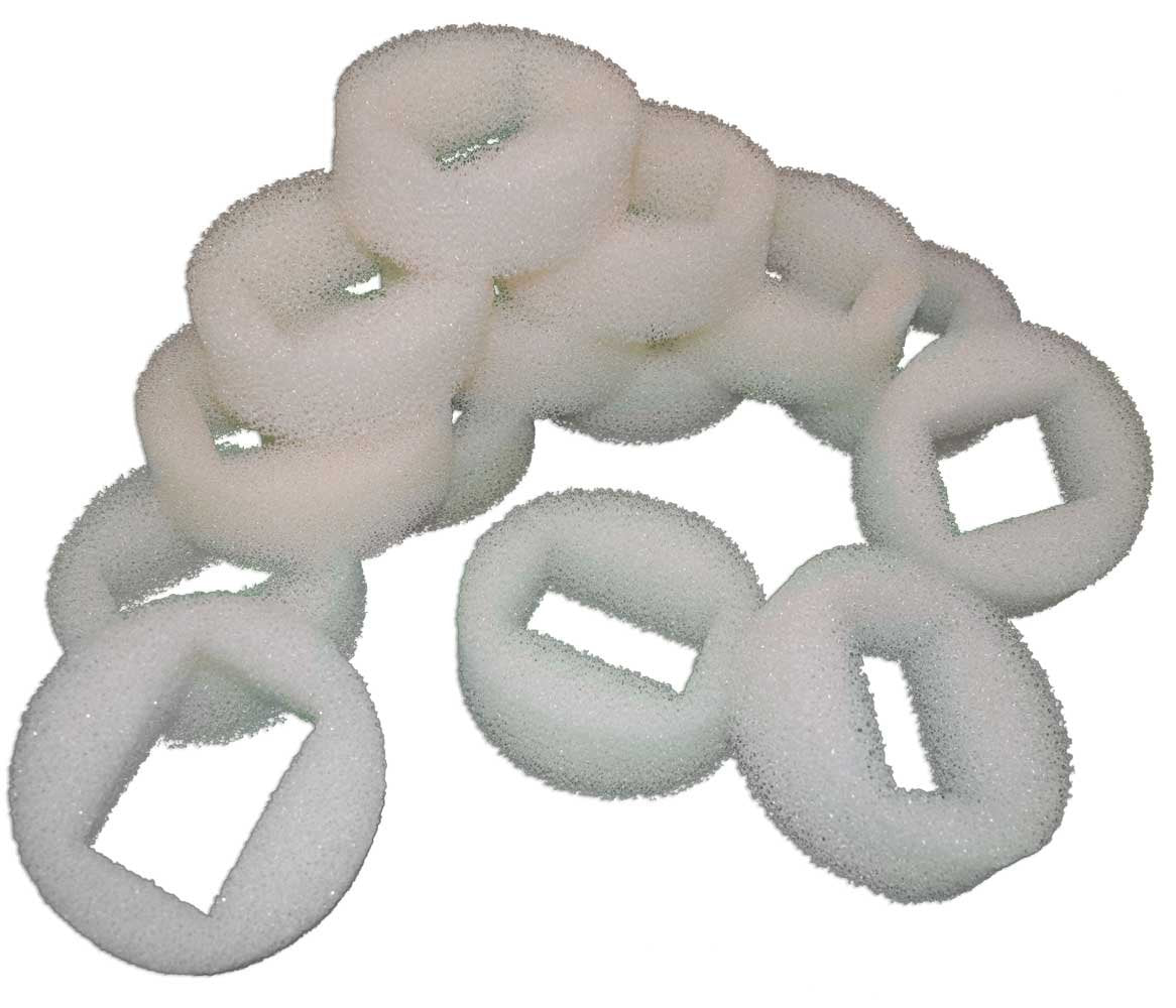 14 Foam Pre-Filters For Drinkwell 360 Water Bowl Fountains (Plastic Model Only)