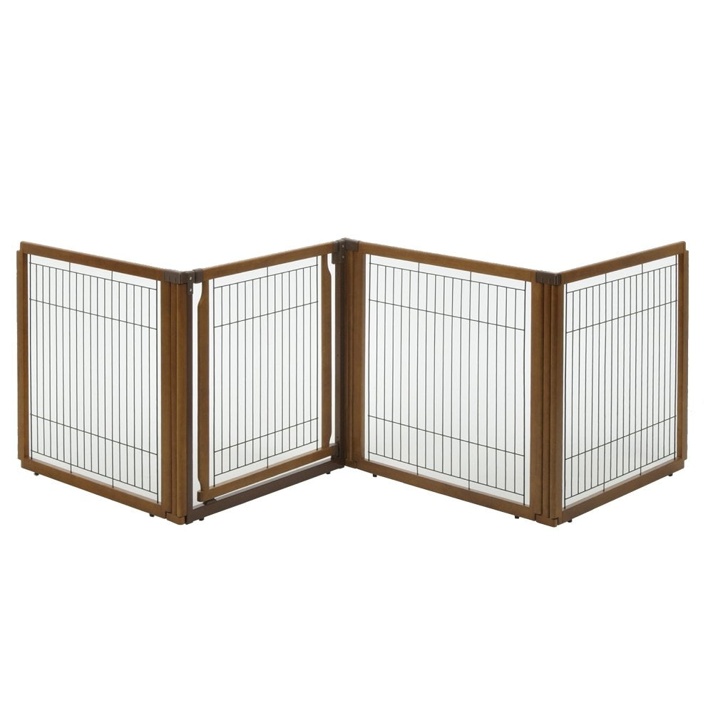 Richell 3-In-1 Convertible Elite Pet Gate, 4-Panel