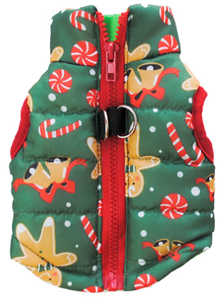 Marupet Winter Dog Jacket, Windproof & Waterproof Warm Vest For Cold Weather. Suitable For Small & Medium Dogs (Not For Big Dogs