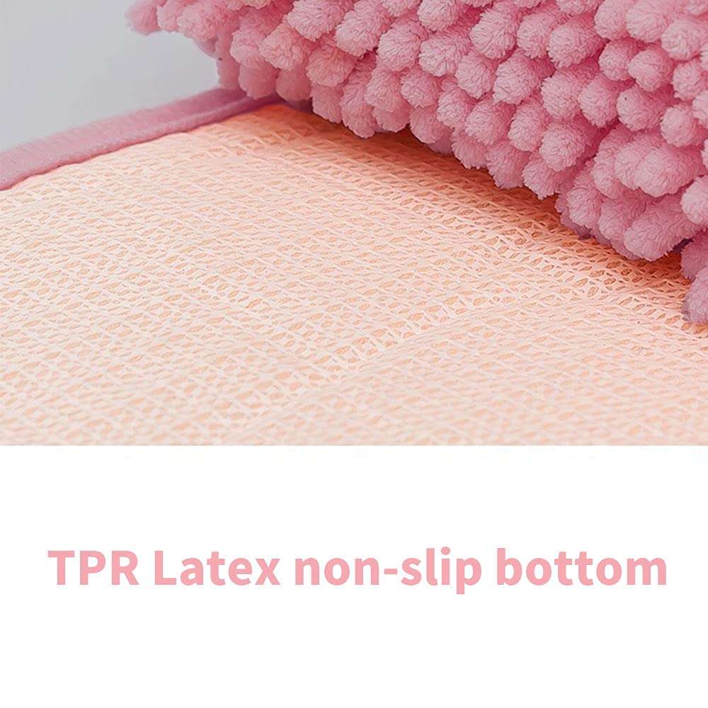 Oncpcare 4 Pack Rabbit Washable Pee Pads Reusable Guinea Pig Chenille Bed Training Pad Small Animal Sleeping Bedding Mat For Bunny Fleece Liners For Chinchilla Cage