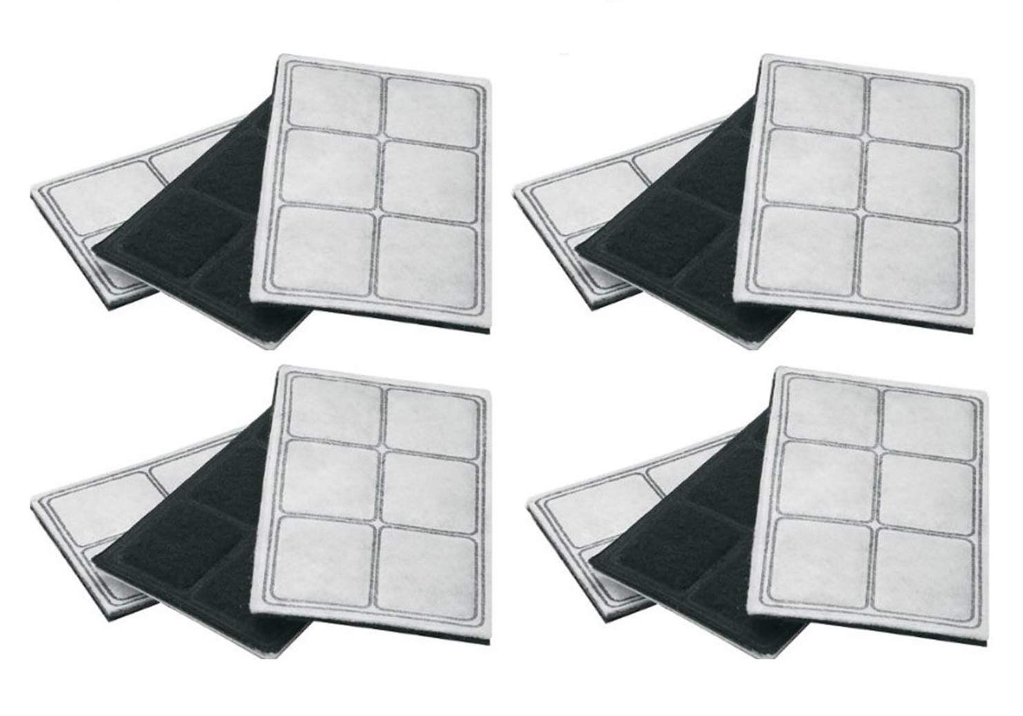 Goldtone 12-Pack, 6-Chamber Carbon Replacement Pet Dog And Cat Water Filters For Drinkwell Pet Fountains, (12 Pack)