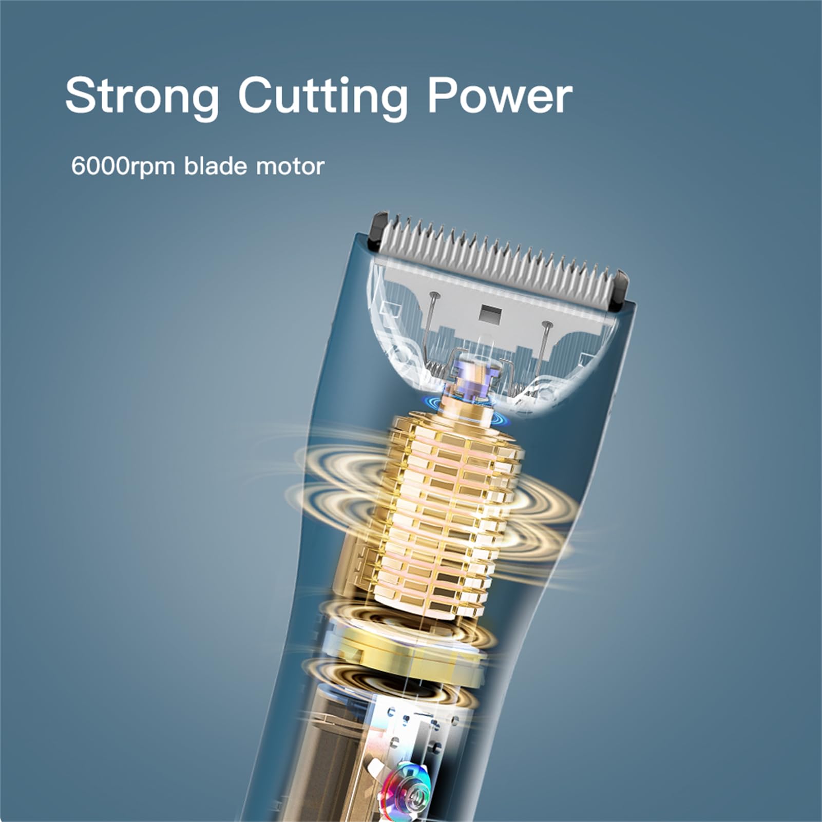 Founouly Prowerful Home Professional Dog Grooming Kit Clipper Low Noise Usb Rechargeable Gifts For Dog Cat Green,Ts006